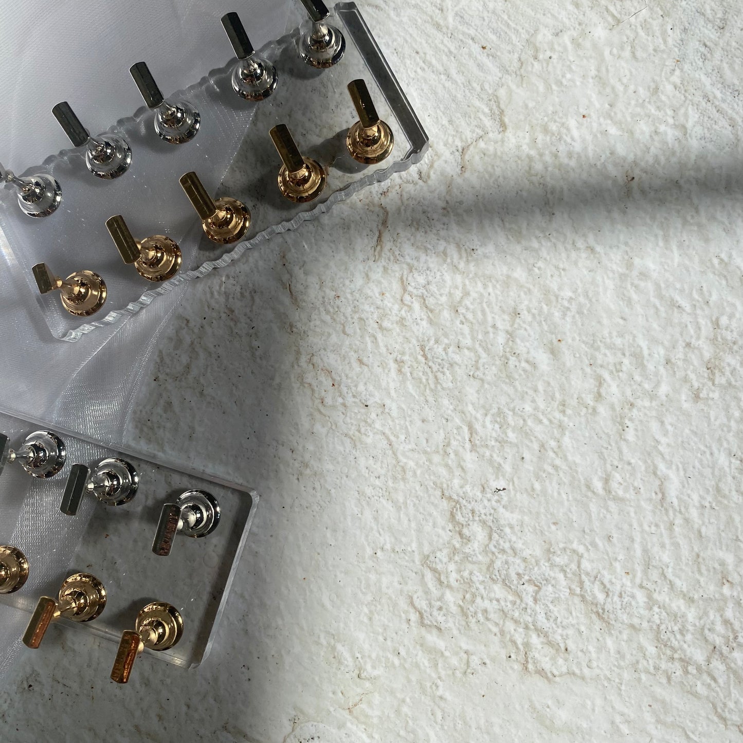 【即納品】straight clear tip stand 10 LVS251B ストレート ( ネイル プライベートサロン サロン サロン小物)