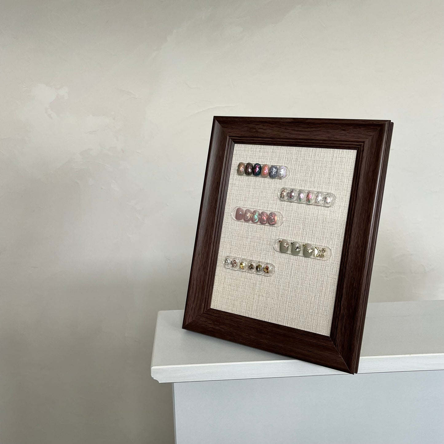 【即納品】サンプル Ssize antique display マグネットディスプレイ 縦 横 マグネットプレート10枚付き LVS908S LVS900M10