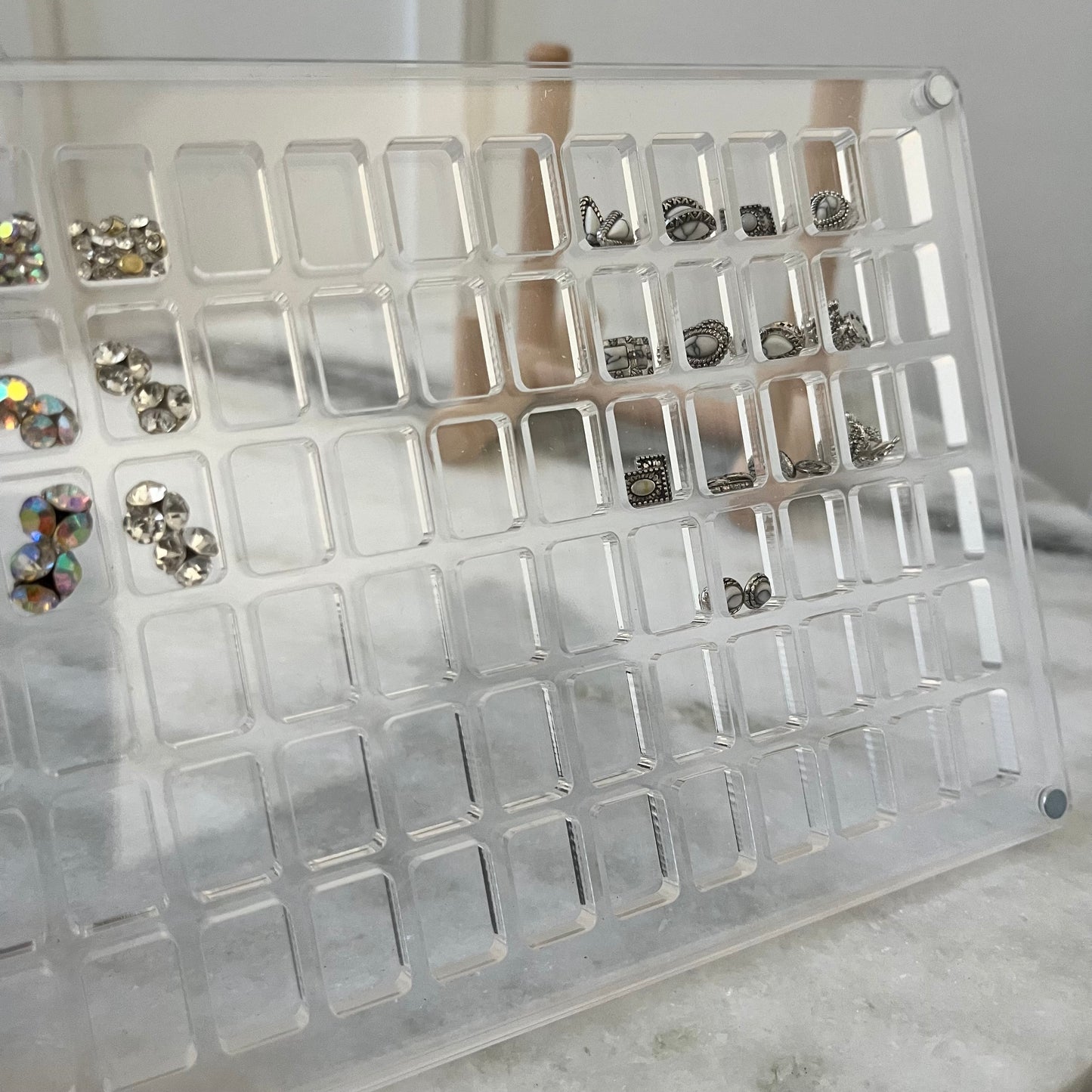 【즉납품】 accessory magnet display 91 Ssize LVS950S91 액세서리 케이스 슬라이드 개폐