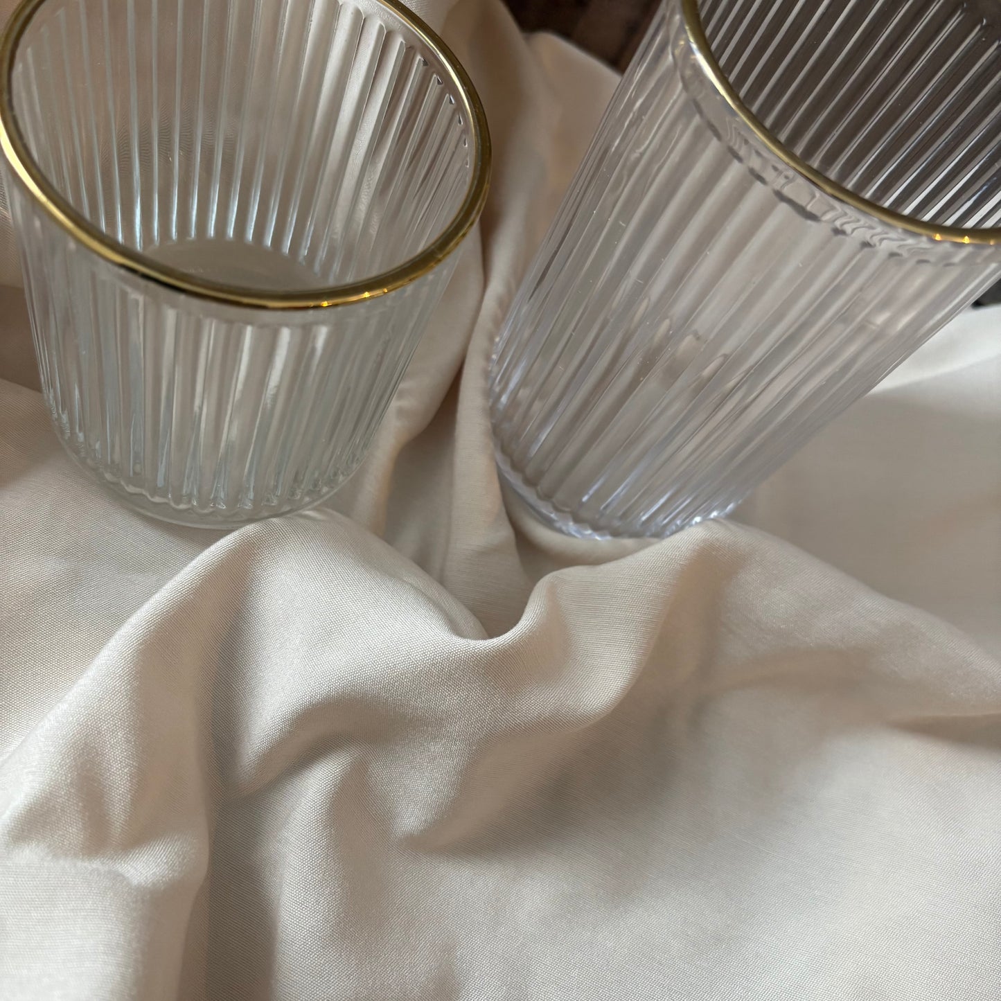 【即納品】 round ショート gold frame glass stand LVS716GS