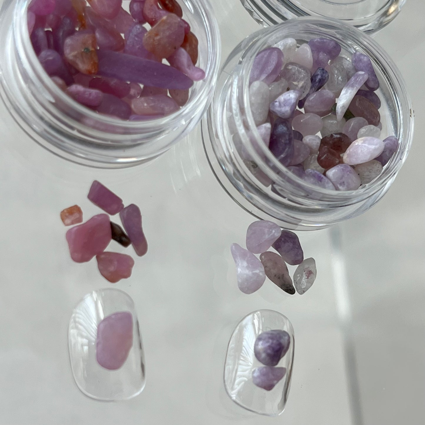 【즉납품】purple sazare stone 3set B LVSN1264SSB 사자레석