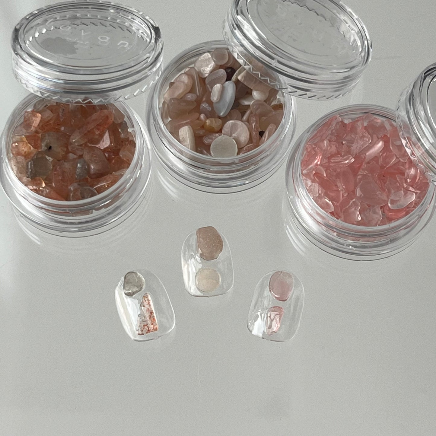 【即納品】coral sazare stone 3set A coral LVSN1264SS3 さざれ石