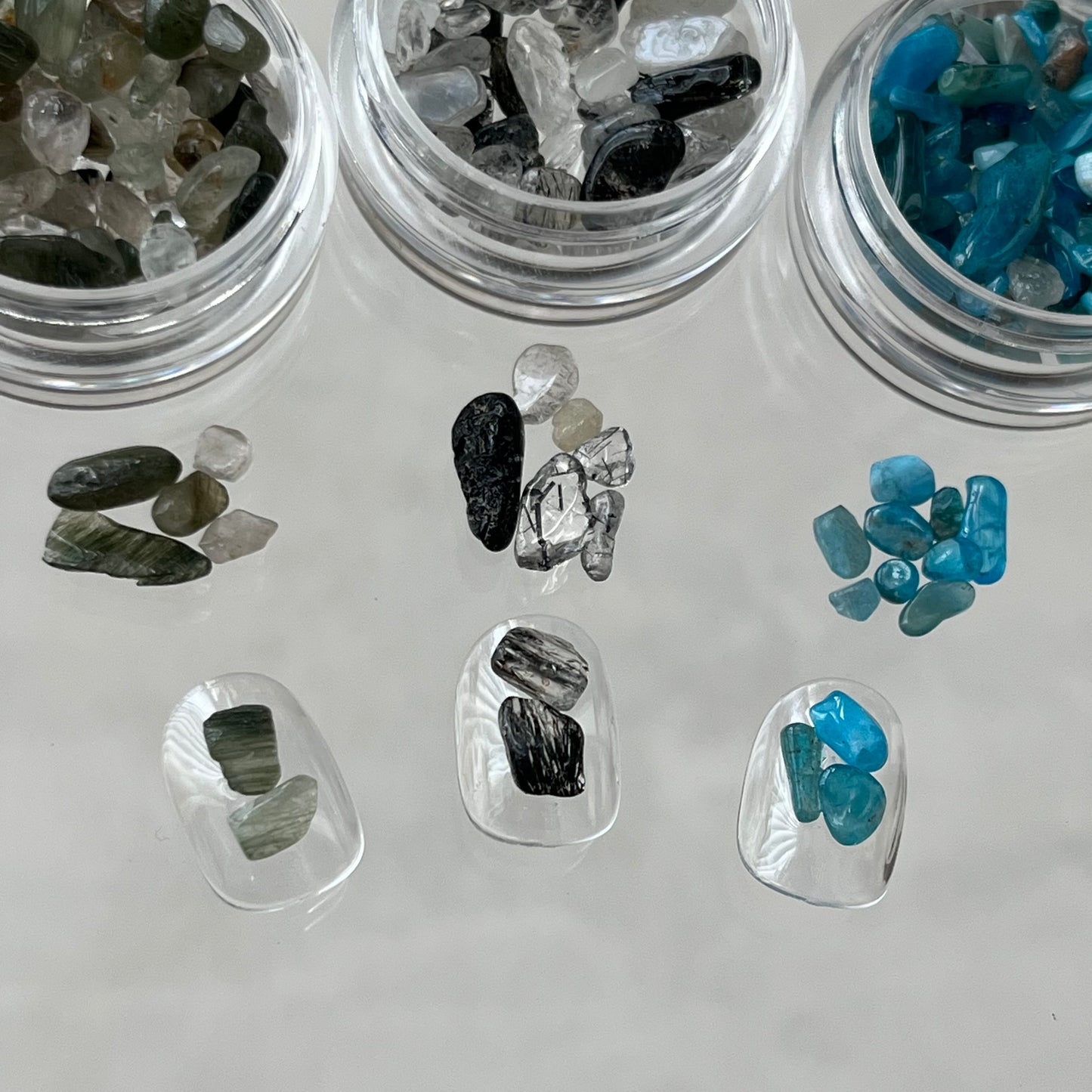 【即納品】chic sazare stone D 3set LVSN1264SSD さざれ石