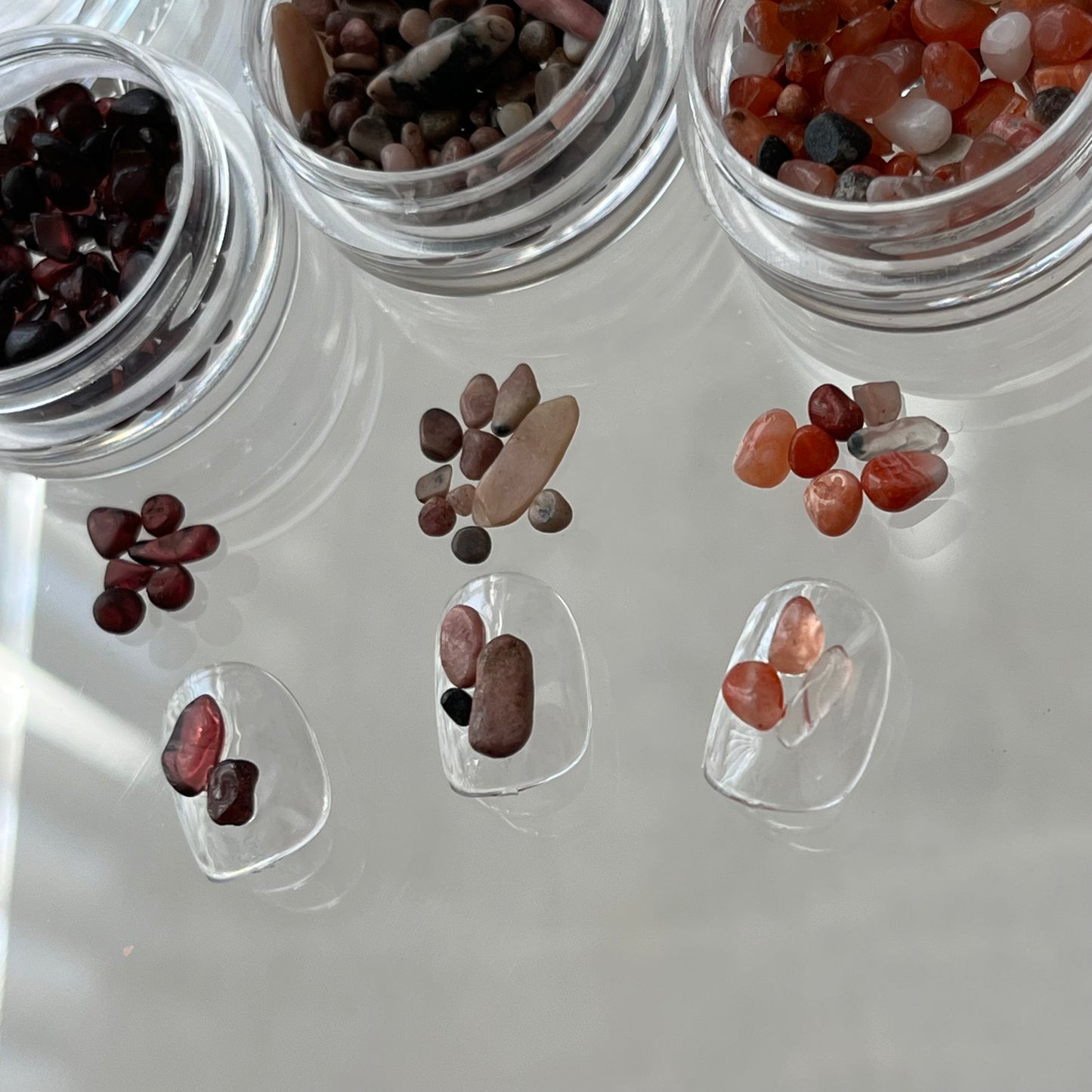 【즉납품】old rose sazare stone E 3set LVSN1264SSE 사자레석