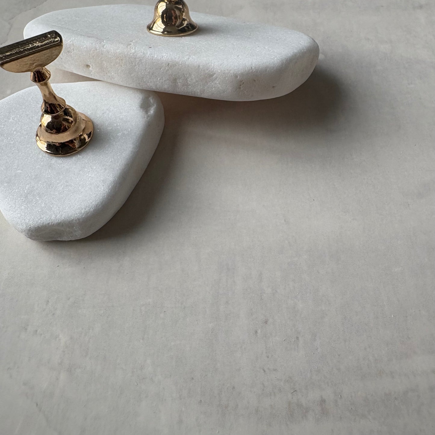 【即納品】10 smoke stone flat tip stand original チップスタンド 天然石