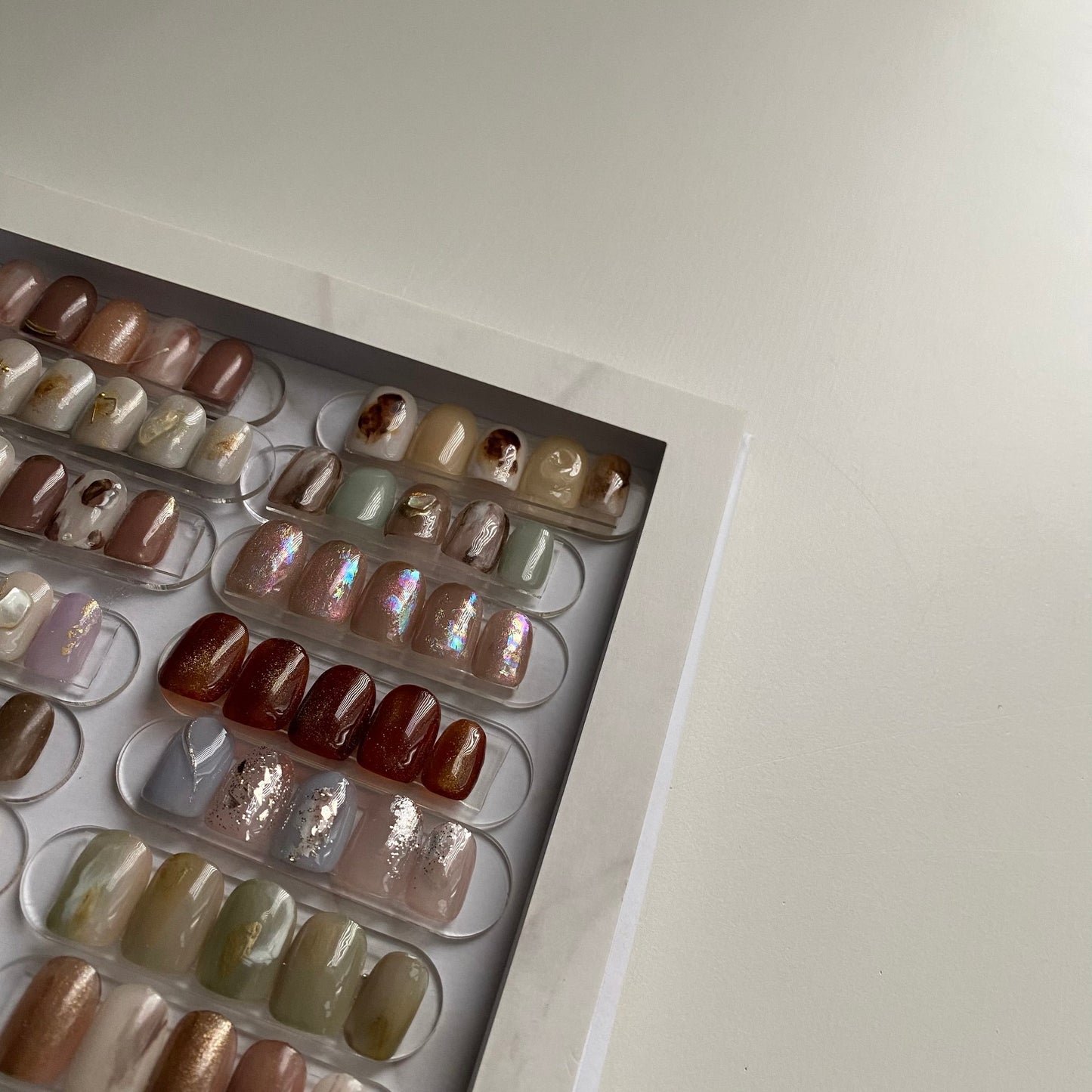 【即納品】マグネット式 10枚 サンプルチップ プレート LVS920M10