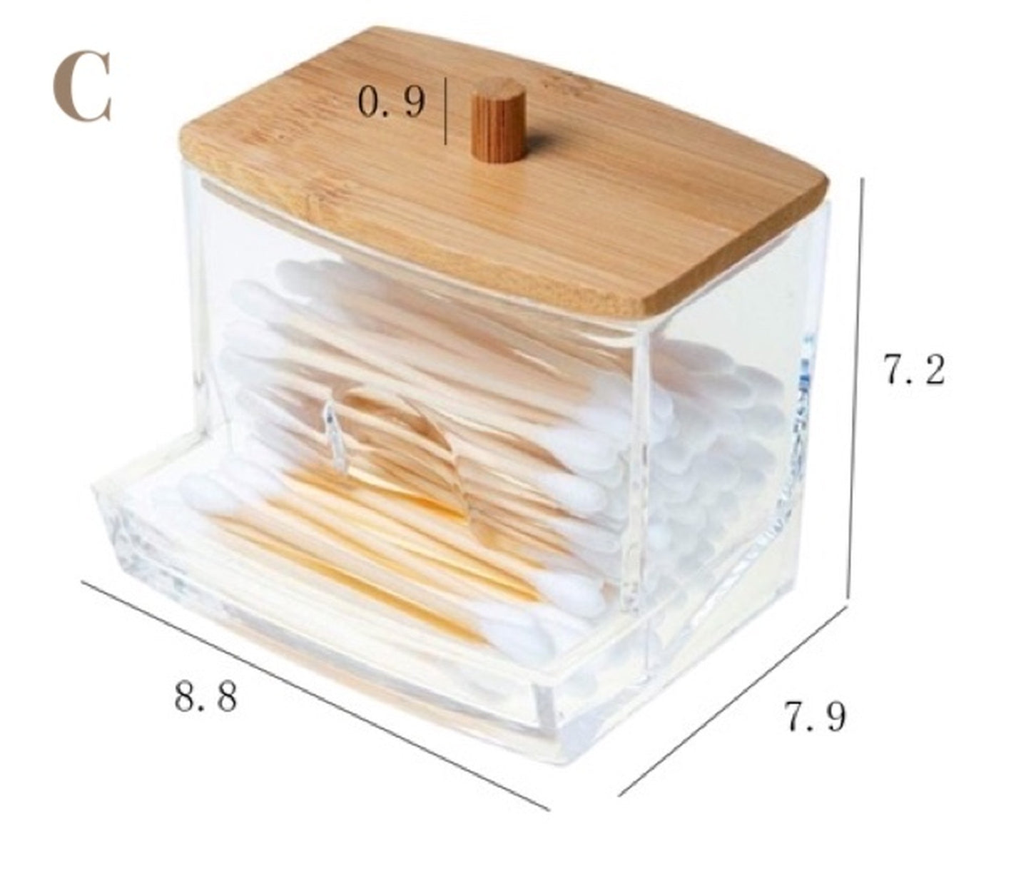 【即納品】D wood case コットンケース LVS615WD