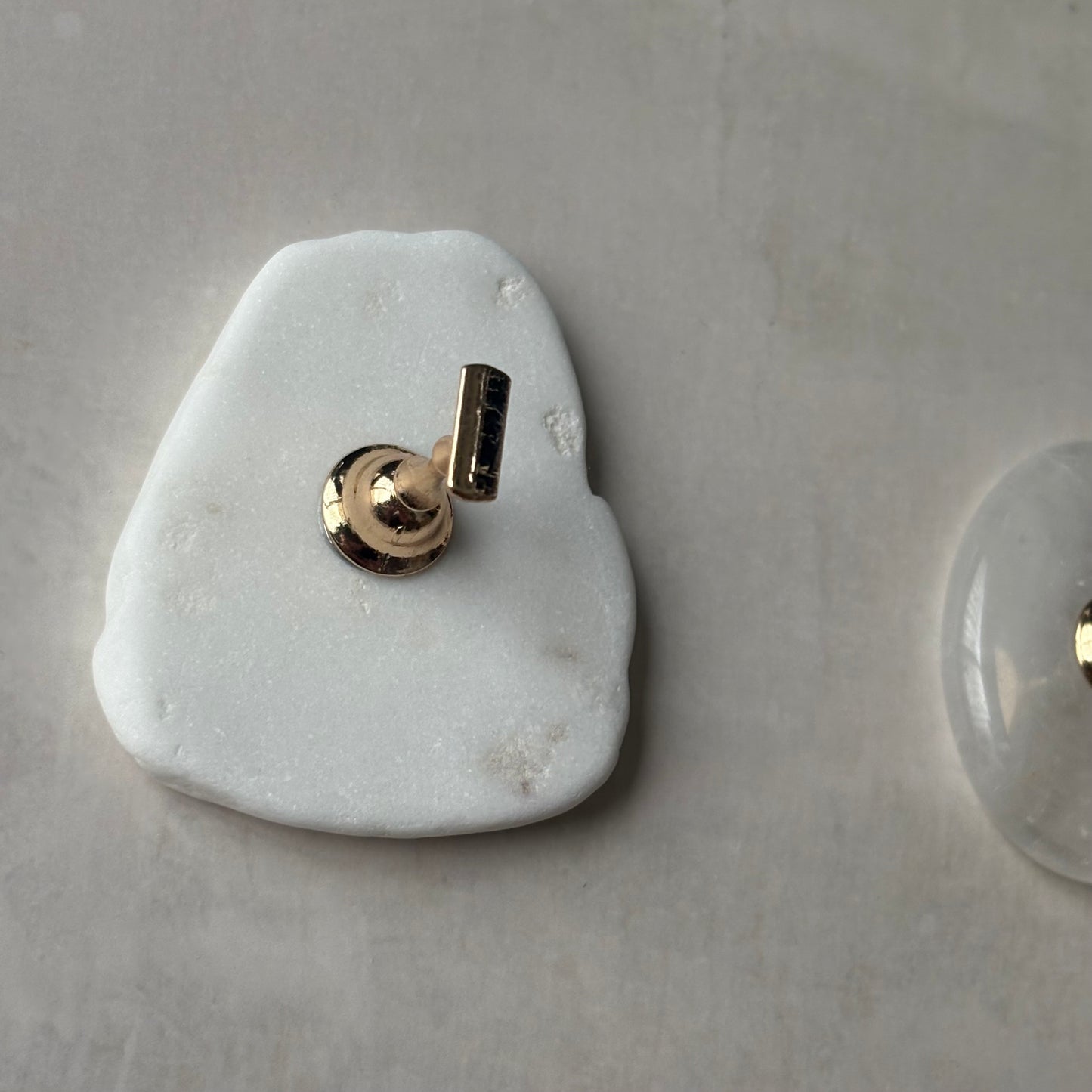 即納品】7 smoke stone  flat tip stand original  チップスタンド 天然石