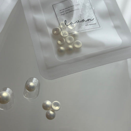 【即納品】 smoky pearl   シャンパン 6mm LVSN1335B610A