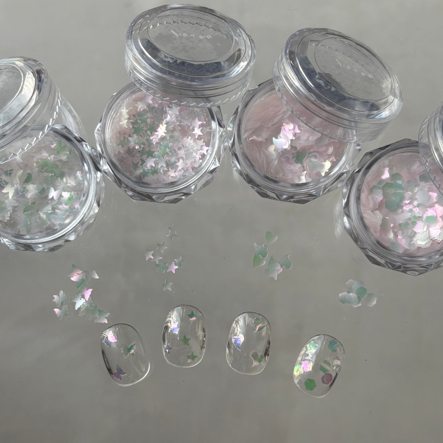 【即納品】極薄 hologram motif 4set ホログラム LVSN1310SET4