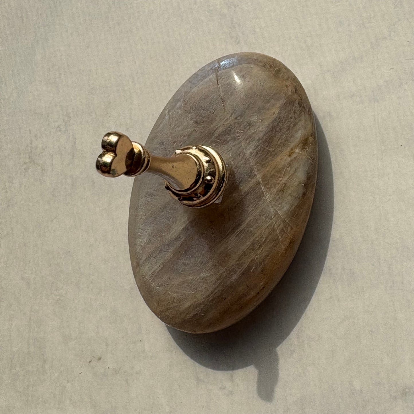 【即納品】 513 磁石無し moon stone tip stand  チップスタンド 天然石
