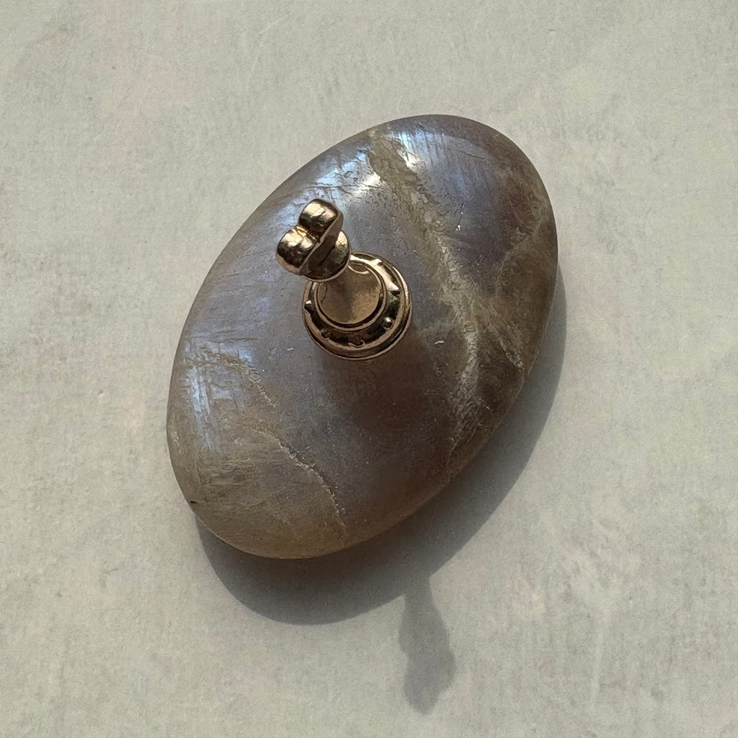 【即納品】 518 磁石無し moon stone tip stand  チップスタンド 天然石