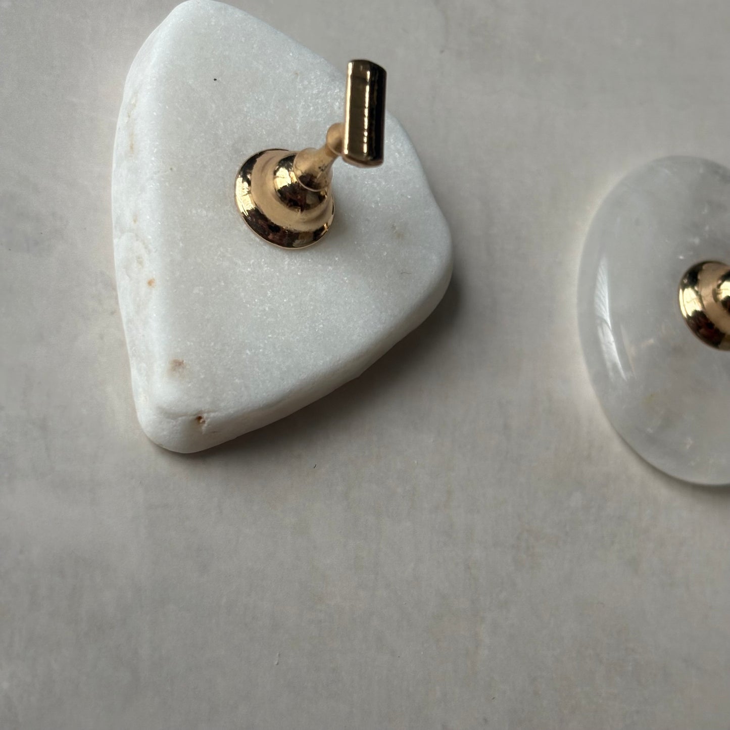 【即納品】10	smoke stone  flat tip stand original  チップスタンド 天然石