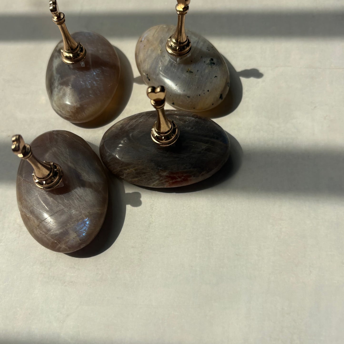 【即納品】 511 磁石無し moon stone tip stand  チップスタンド 天然石