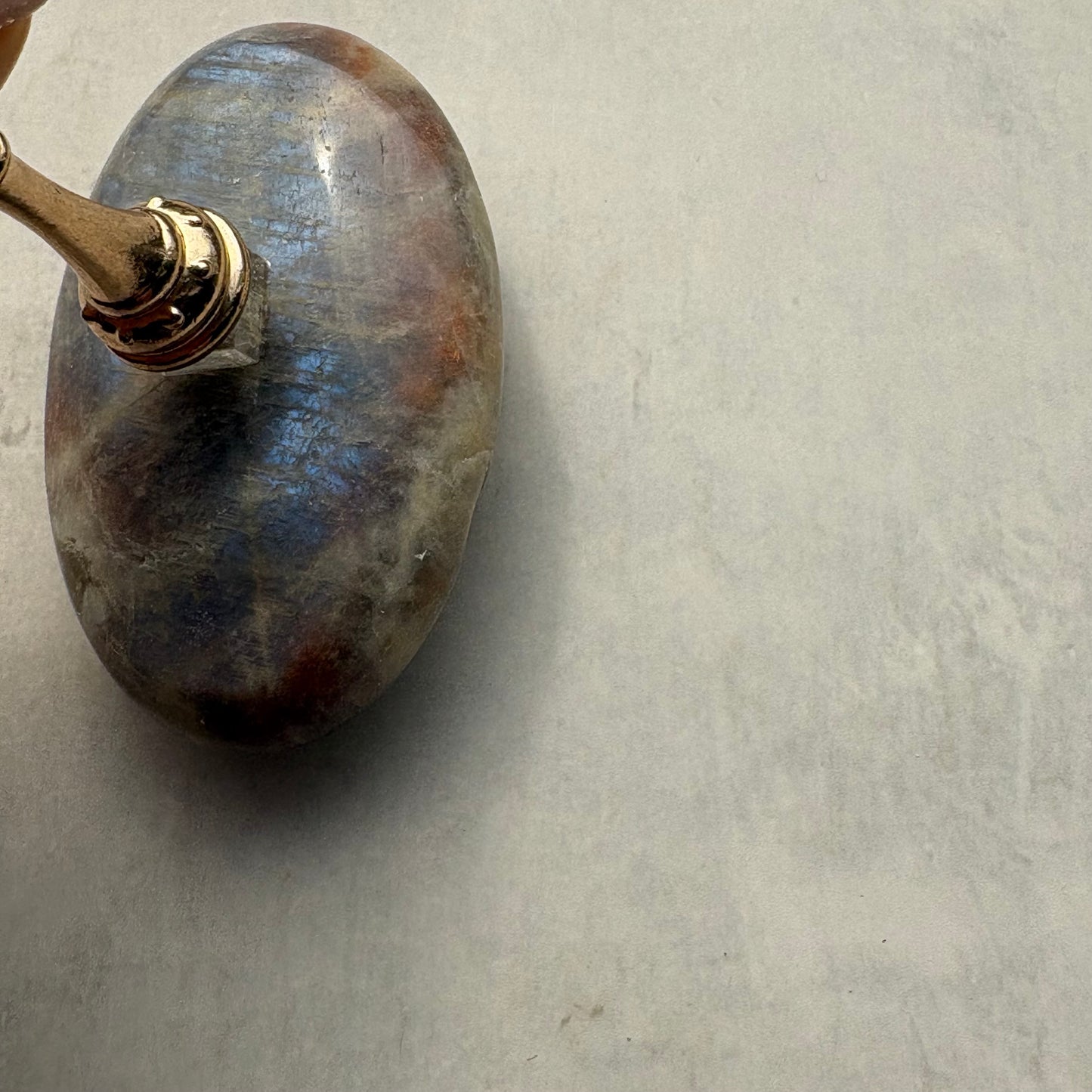 【即納品】 506 磁石無し moon stone tip stand  チップスタンド 天然石