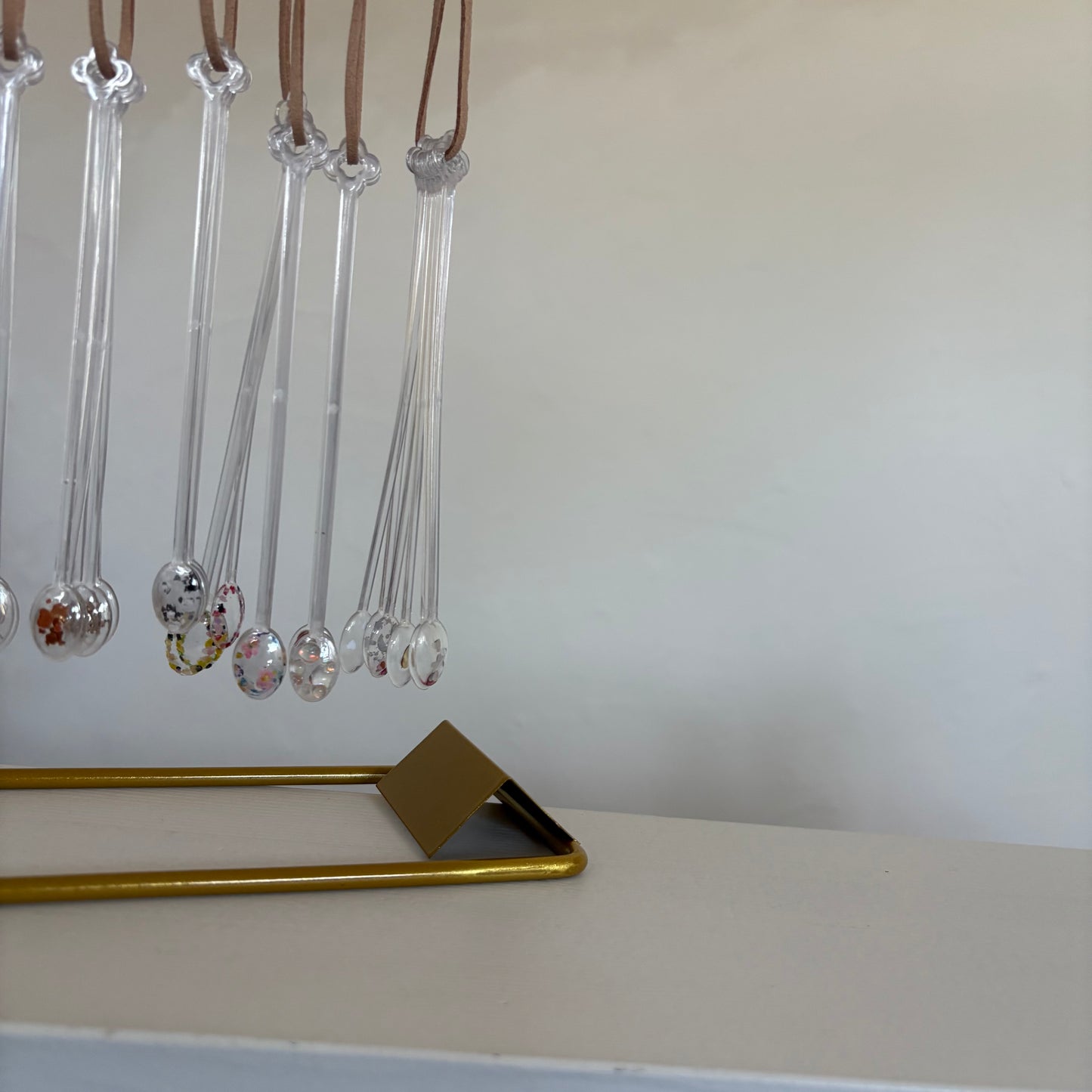 【即納品】	sample tip holder set candy stick カラーチャート  100個 紐付き  LVS280S