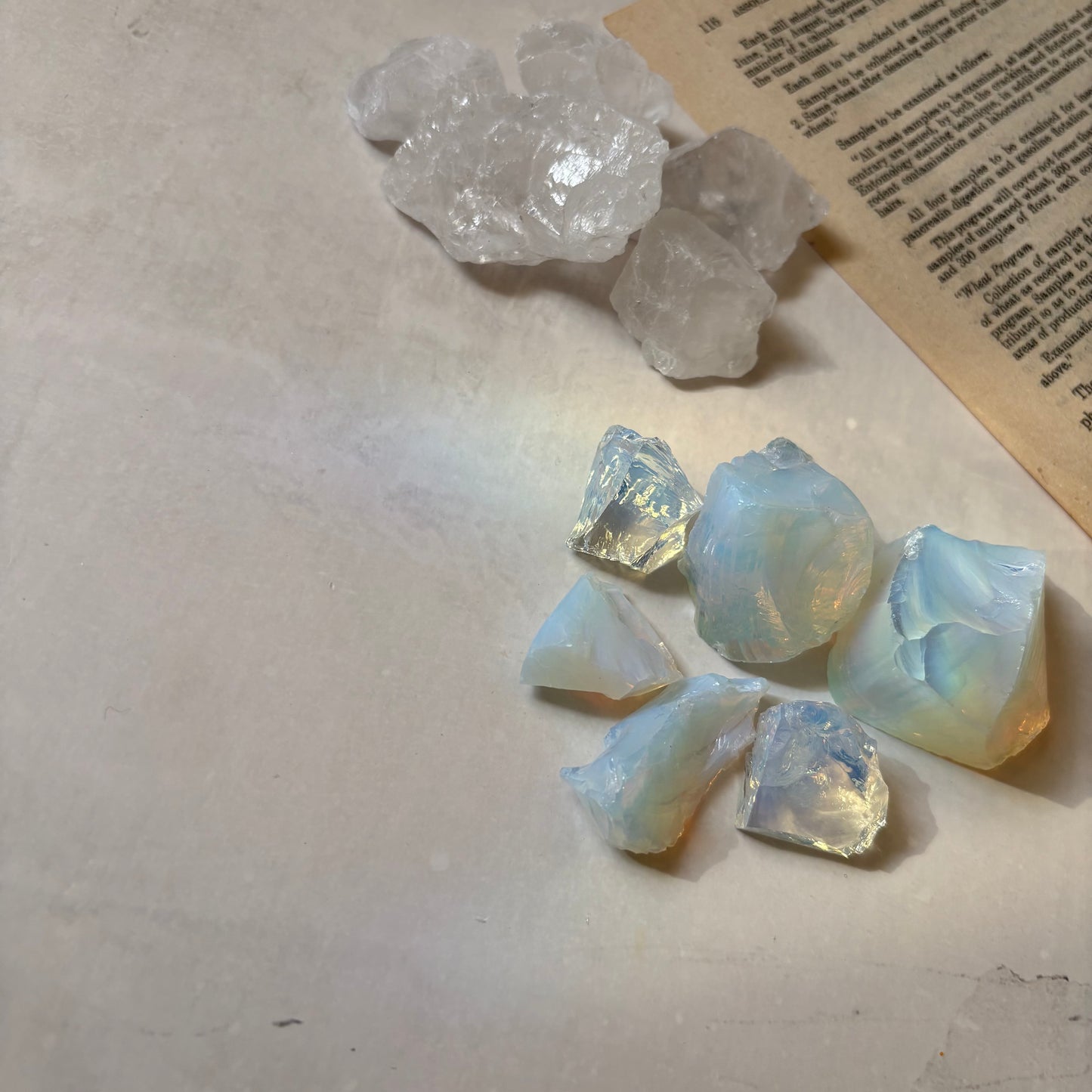 【即納品】fluorite stone  乳白　LVS176NYU