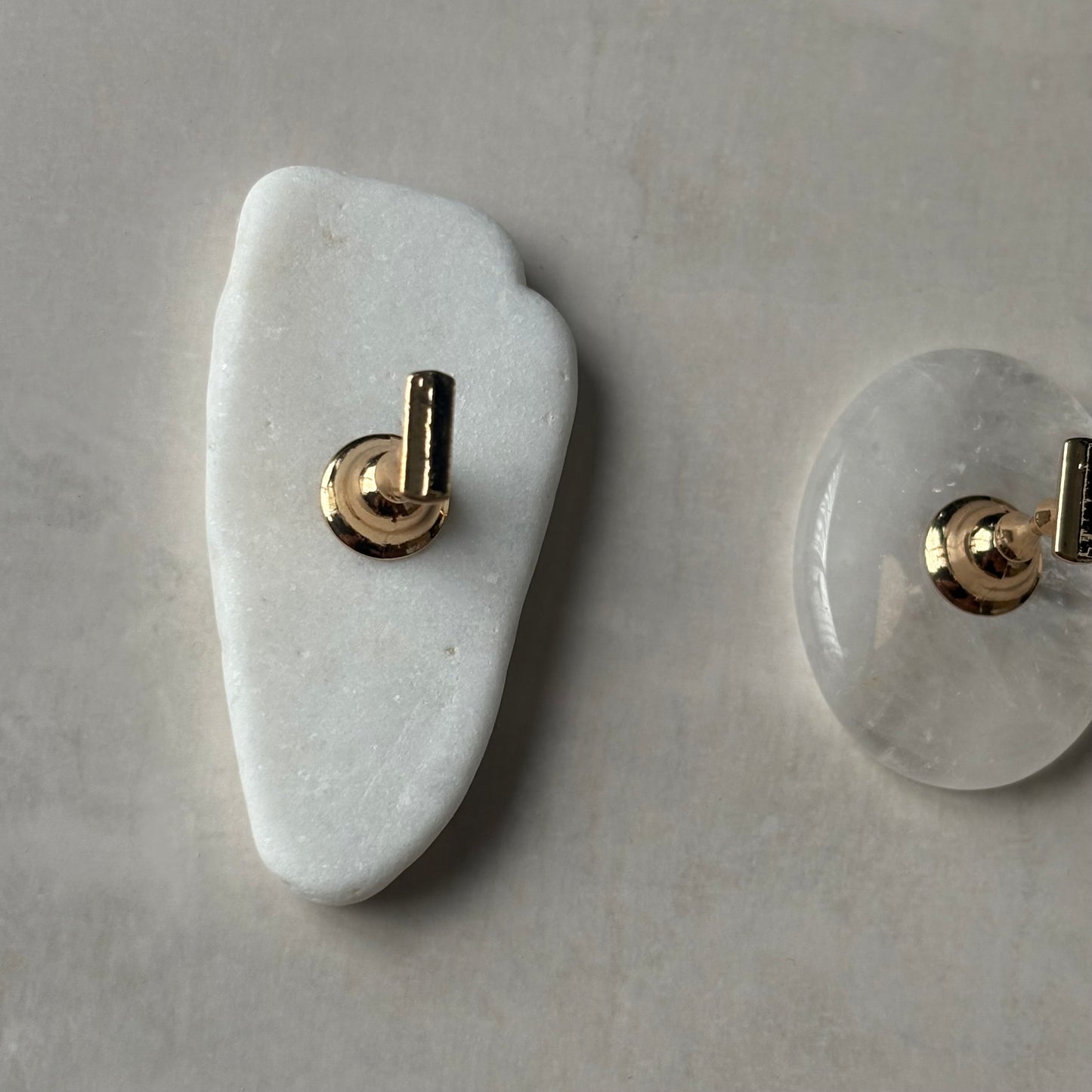 【即納品】6 smoke stone  flat tip stand original  チップスタンド 天然石