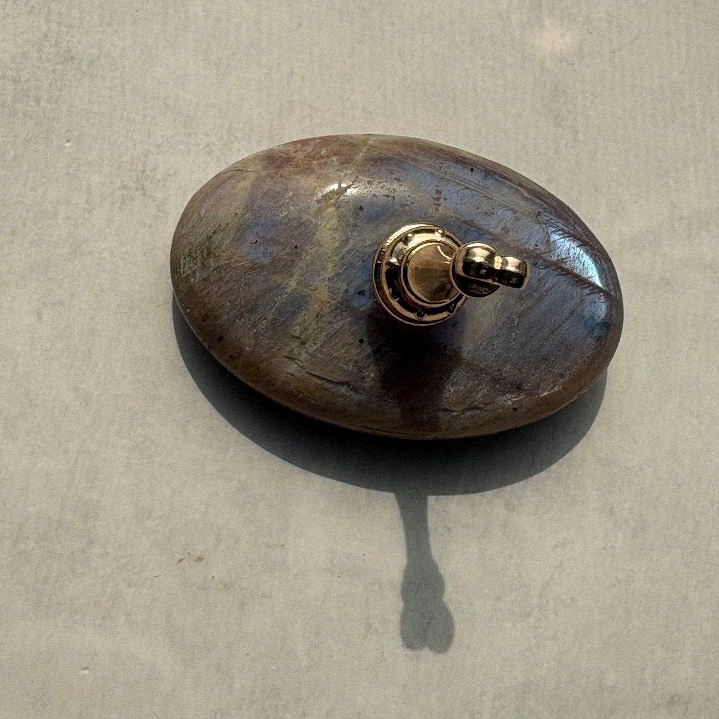 【即納品】 514 磁石無し moon stone tip stand  チップスタンド 天然石