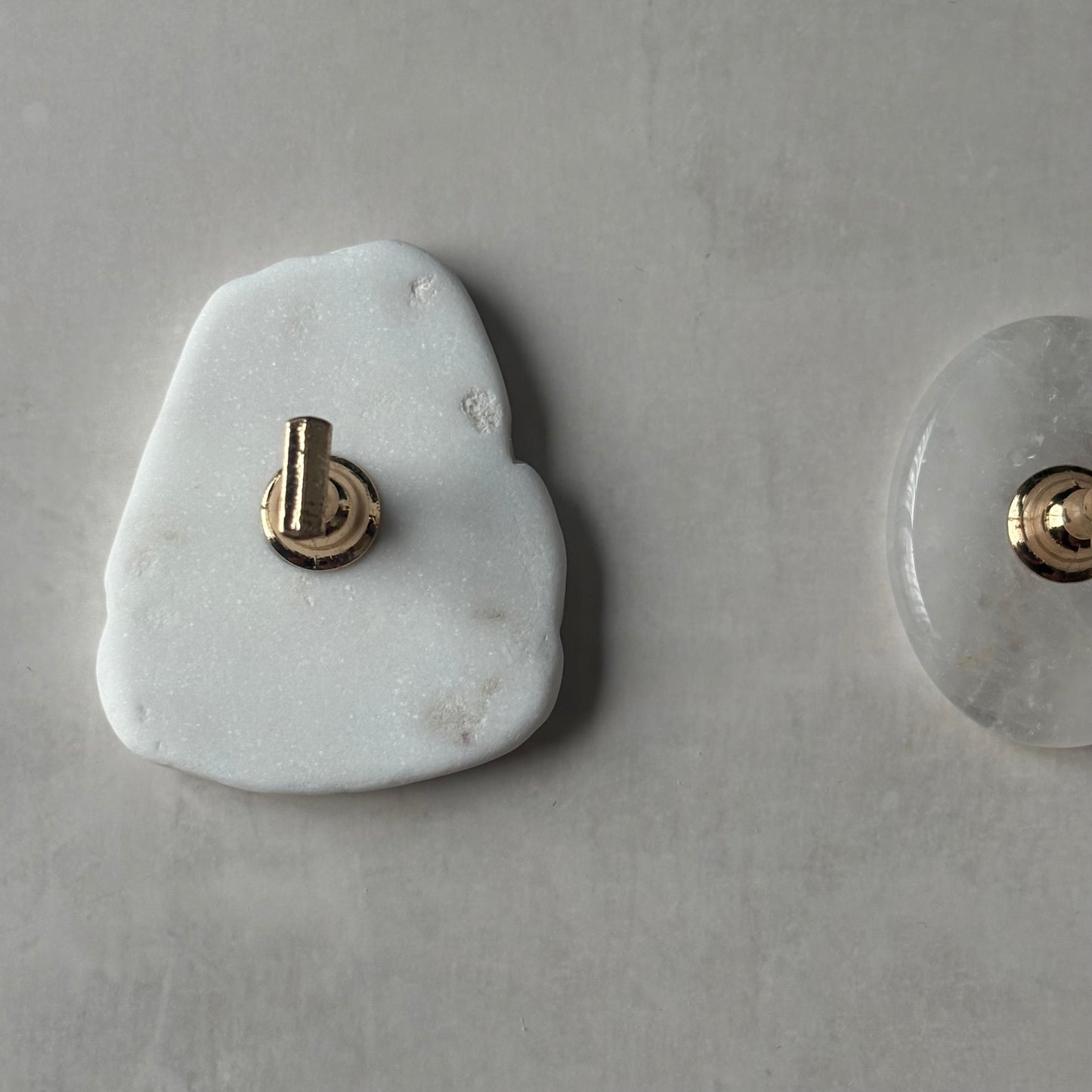 即納品】7 smoke stone  flat tip stand original  チップスタンド 天然石