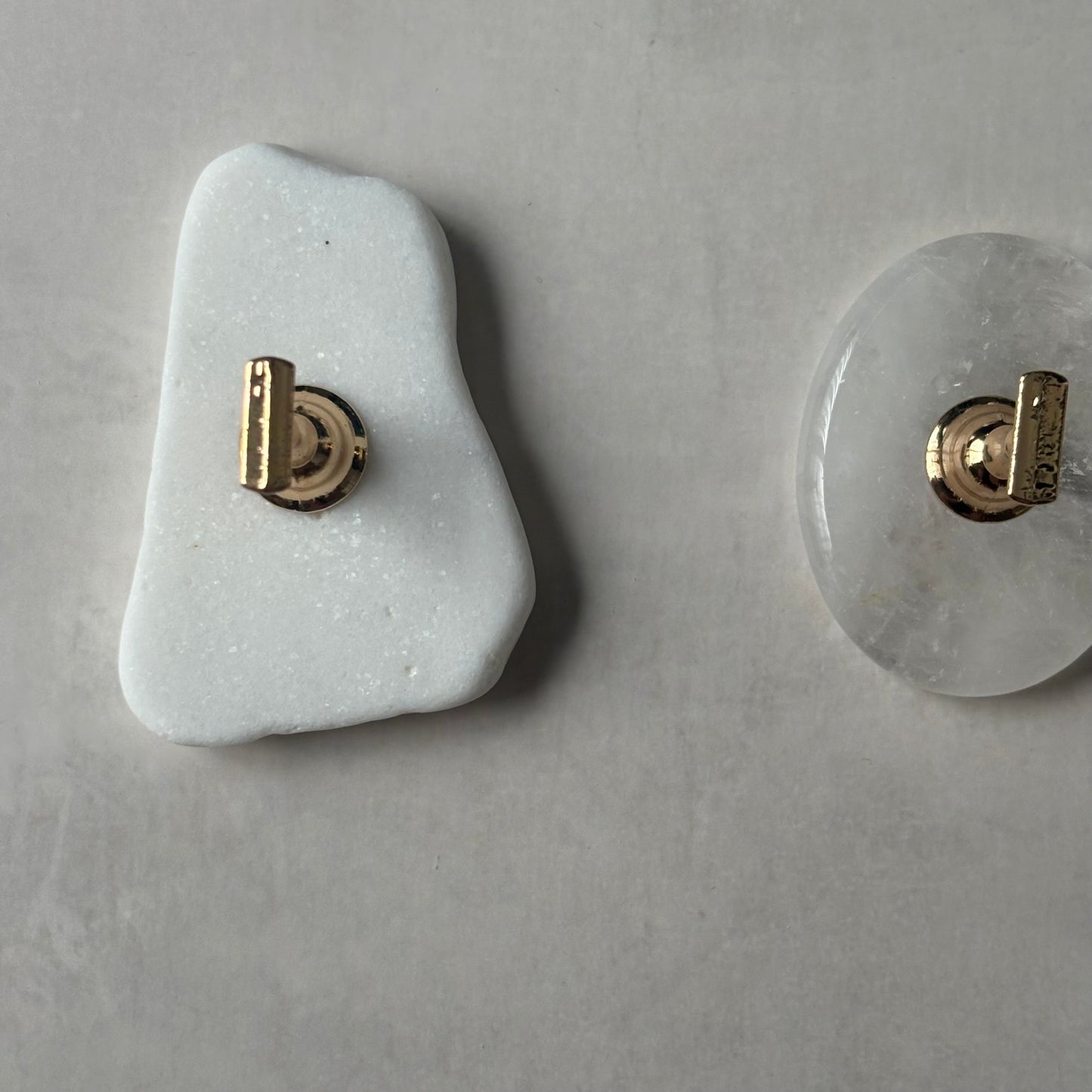 【即納品】	9 smoke stone  flat tip stand original  チップスタンド 天然石