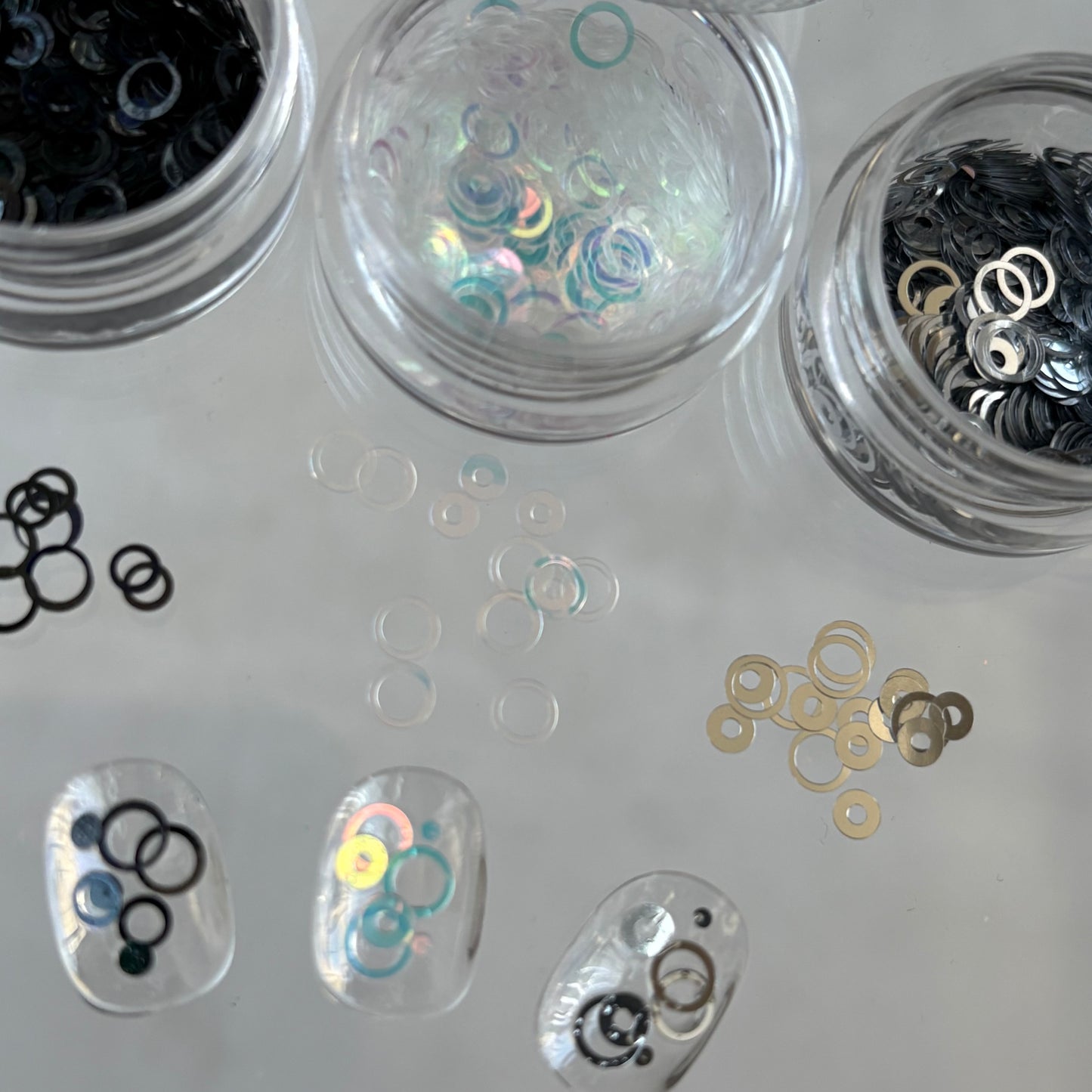 【即納品】	ring hologram 3SET LVSN1328