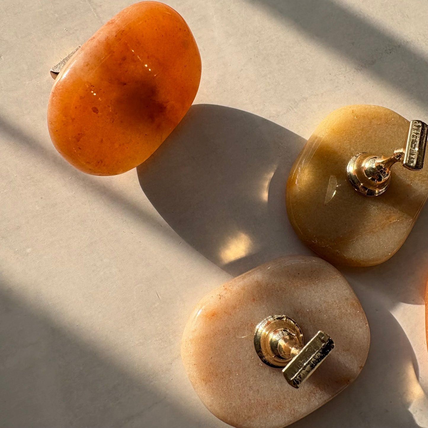 【即納品】	23 topaz B flat tip stand original チップスタンド 天然石 トパーズ  LVS258B