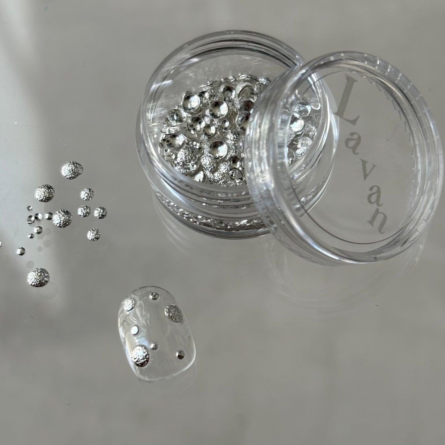 【即納品】	メタルドット シルバー　LVSN1330