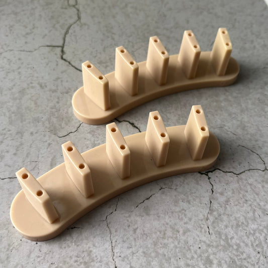 【即納品】	   curve beige tip stand   2set マグネット無し  LVS239R( ネイル プライベートサロン サロン サロン小物 チップスタンド acrylic tip stand)