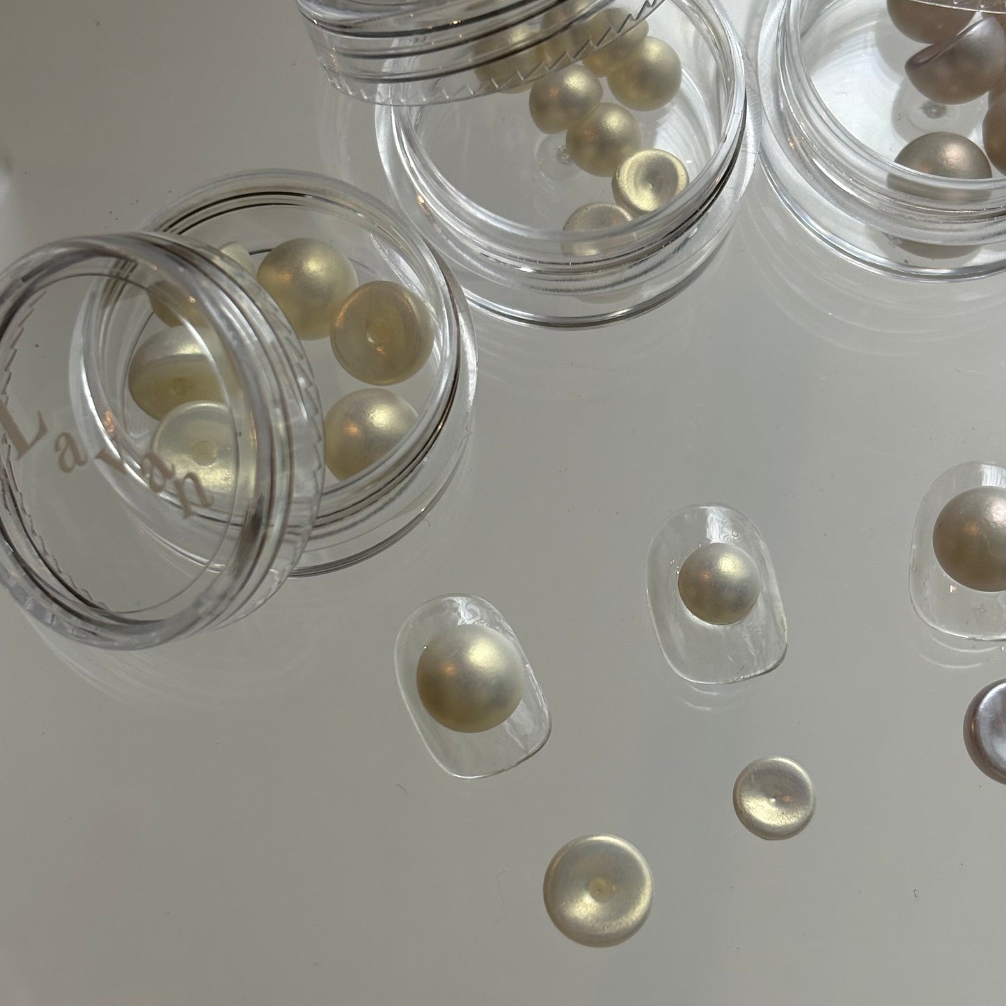 【即納品】	smoky pearl   6SET 　カーブ付き　　LVSN1335SET6