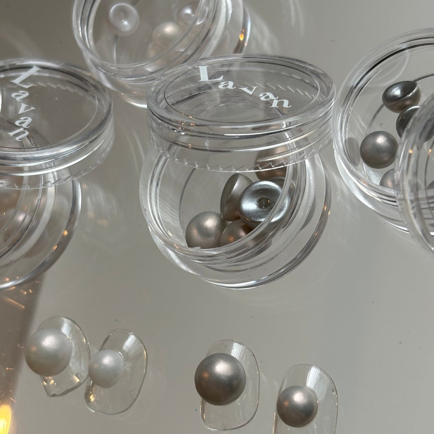 【即納品】	smoky pearl   6SET 　カーブ付き　　LVSN1335SET6