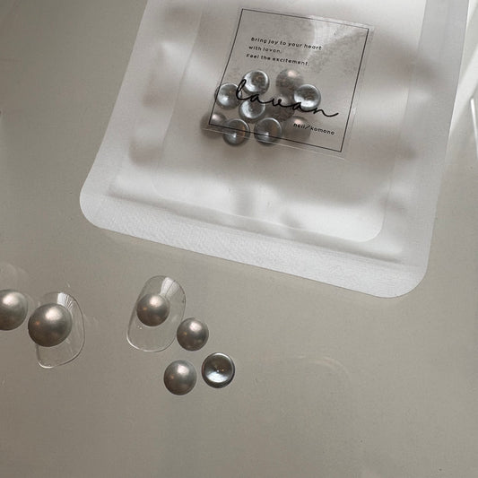 【即納品】	smoky pearlグレイッシュ 6mm LVSN1335B610C