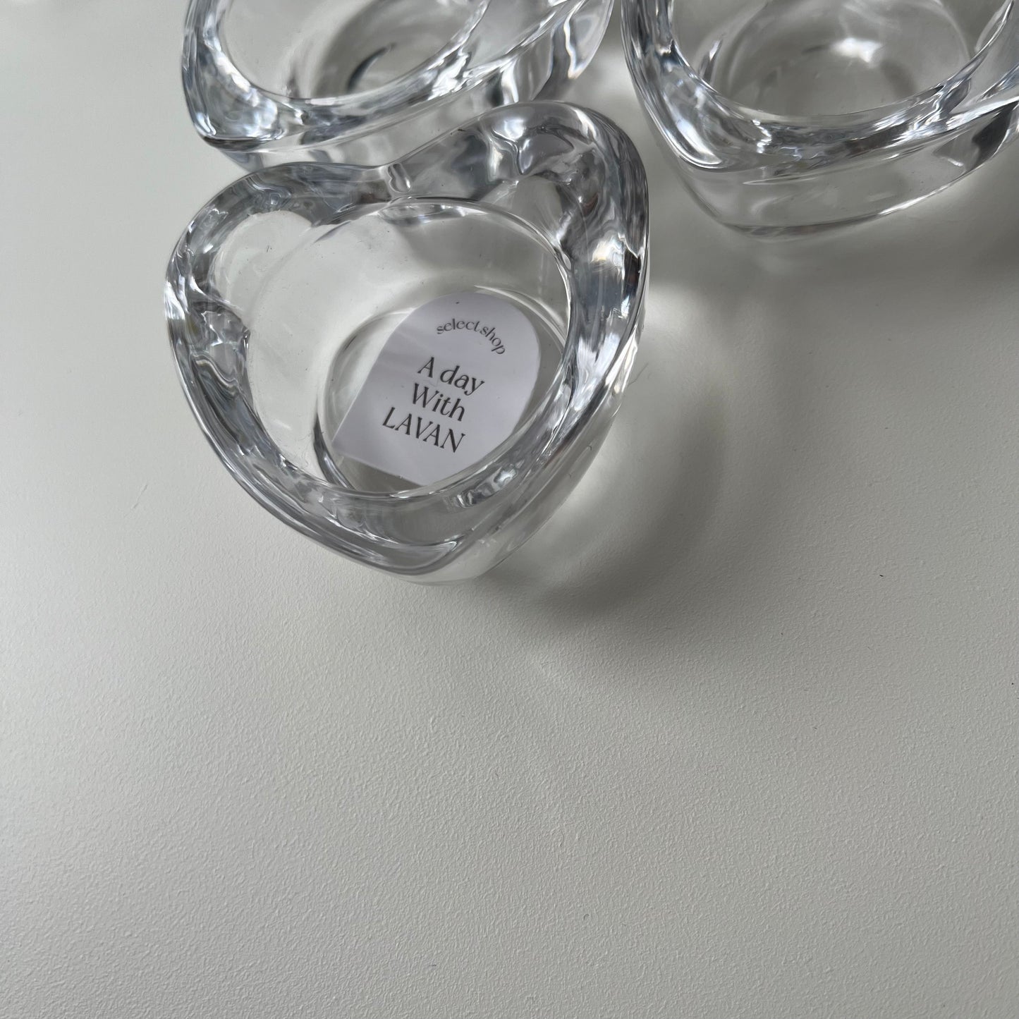 【即納品】multi glass Heart　LVS752H(インテリア　 プライベートサロン サロン サロン小物)