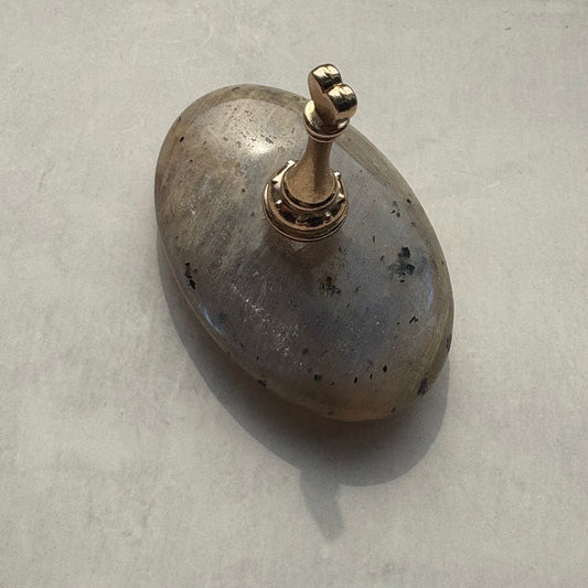 【即納品】 501 磁石無し moon stone tip stand  チップスタンド 天然石
