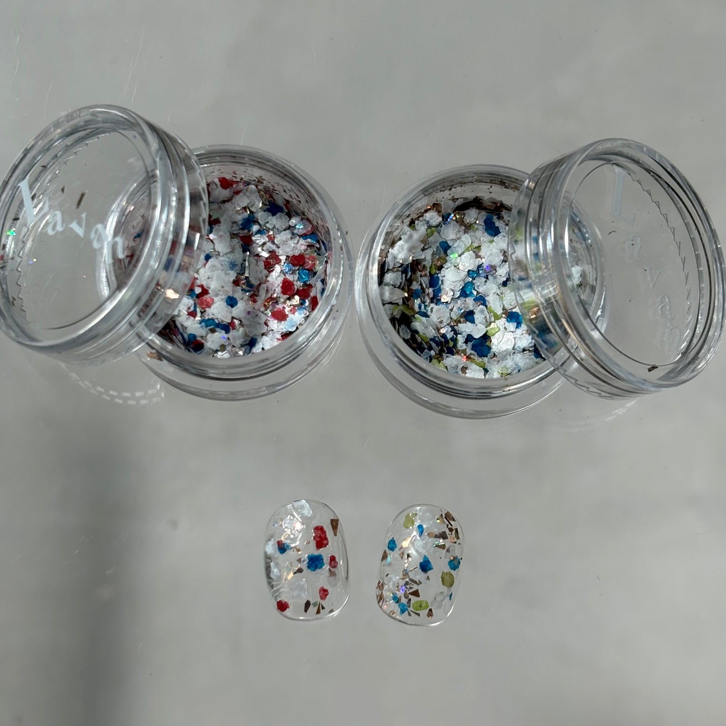 【即納品】	flakes glitter B 2SET 1291SET2B