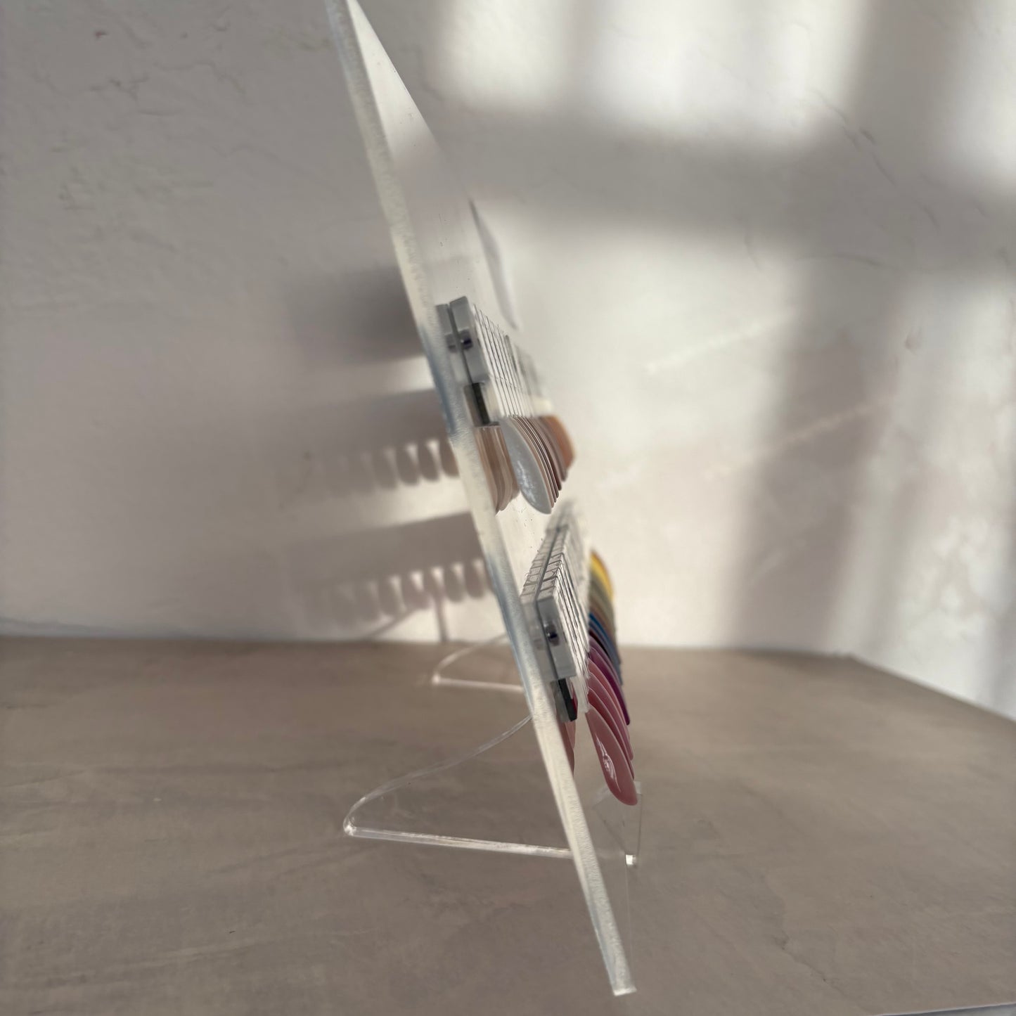 【予約販売品】	60color マグネット カラーチャート ディスプレイ Lsize LVS912D60Y