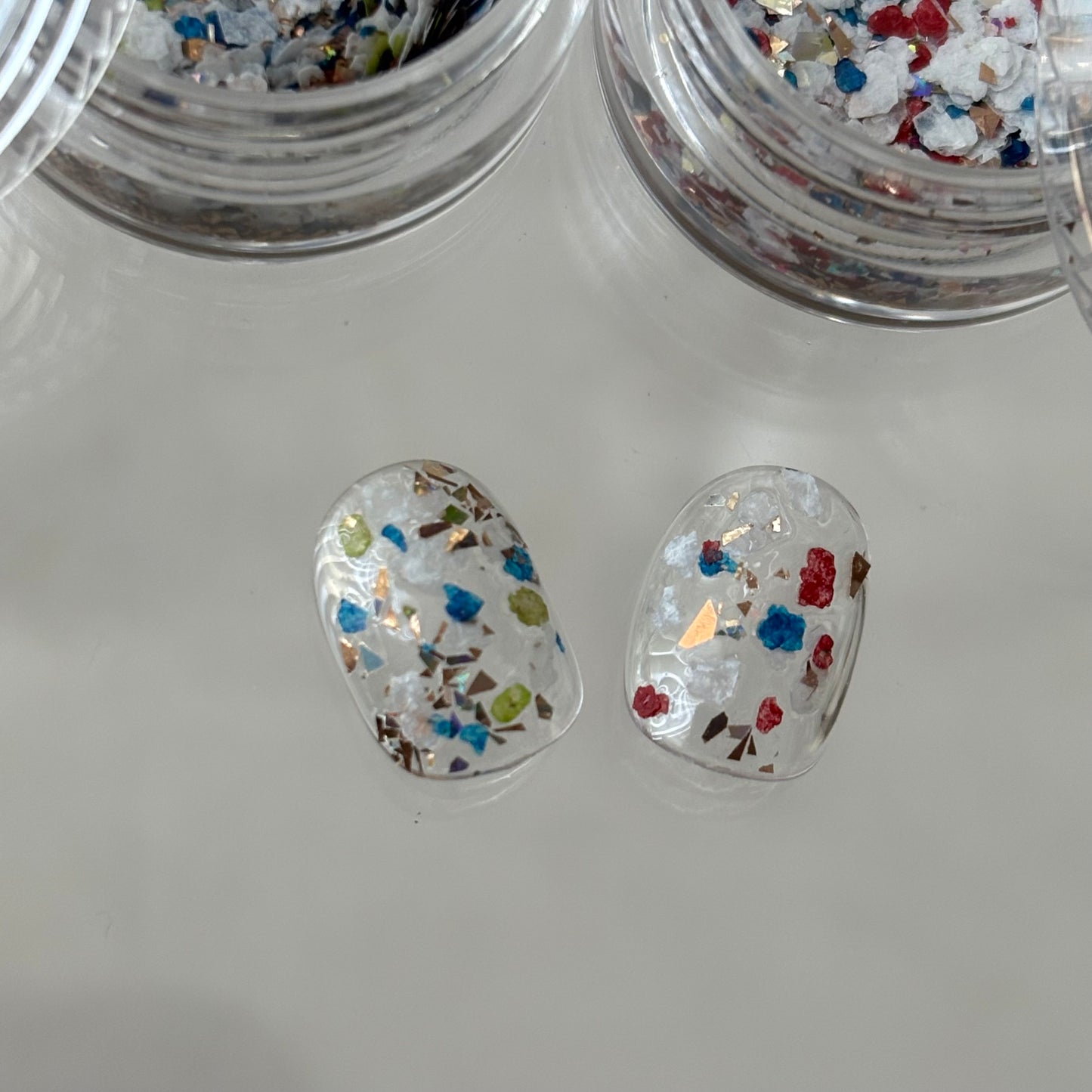 【即納品】	flakes glitter B 2SET 1291SET2B