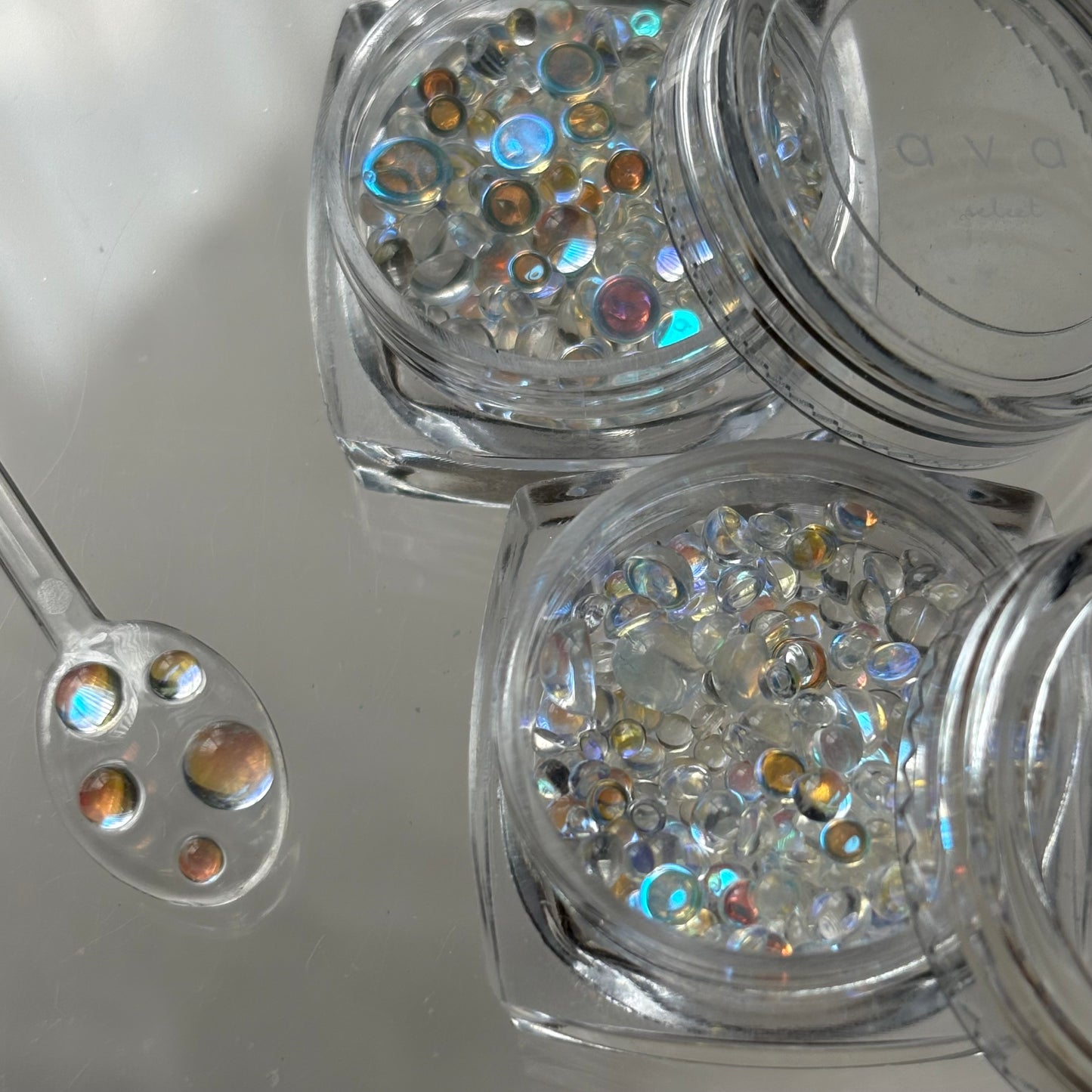 【即納品】clear aurora mermaid stone LVSN1280C