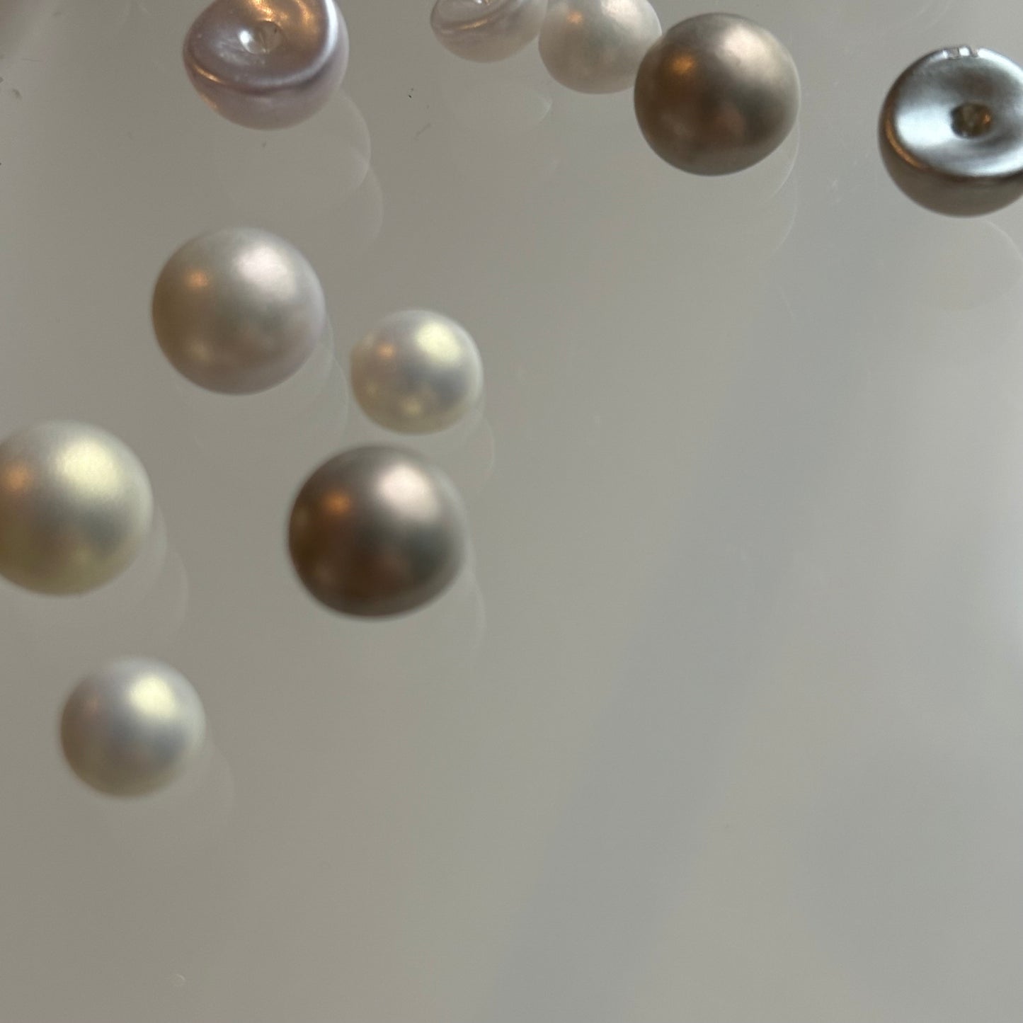 【即納品】	smoky pearlグレイッシュ 6mm LVSN1335B610C