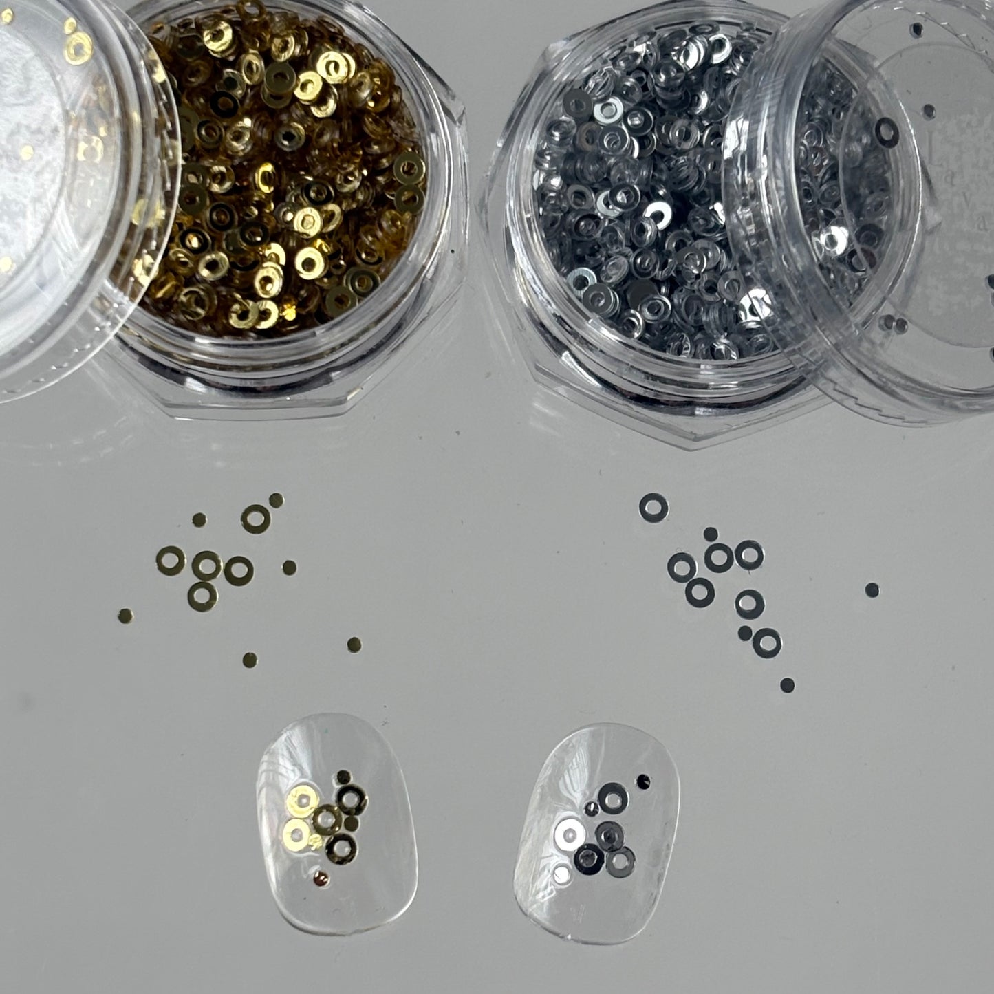 【即納品】	dot ring hologram 2SET LVSN1328D