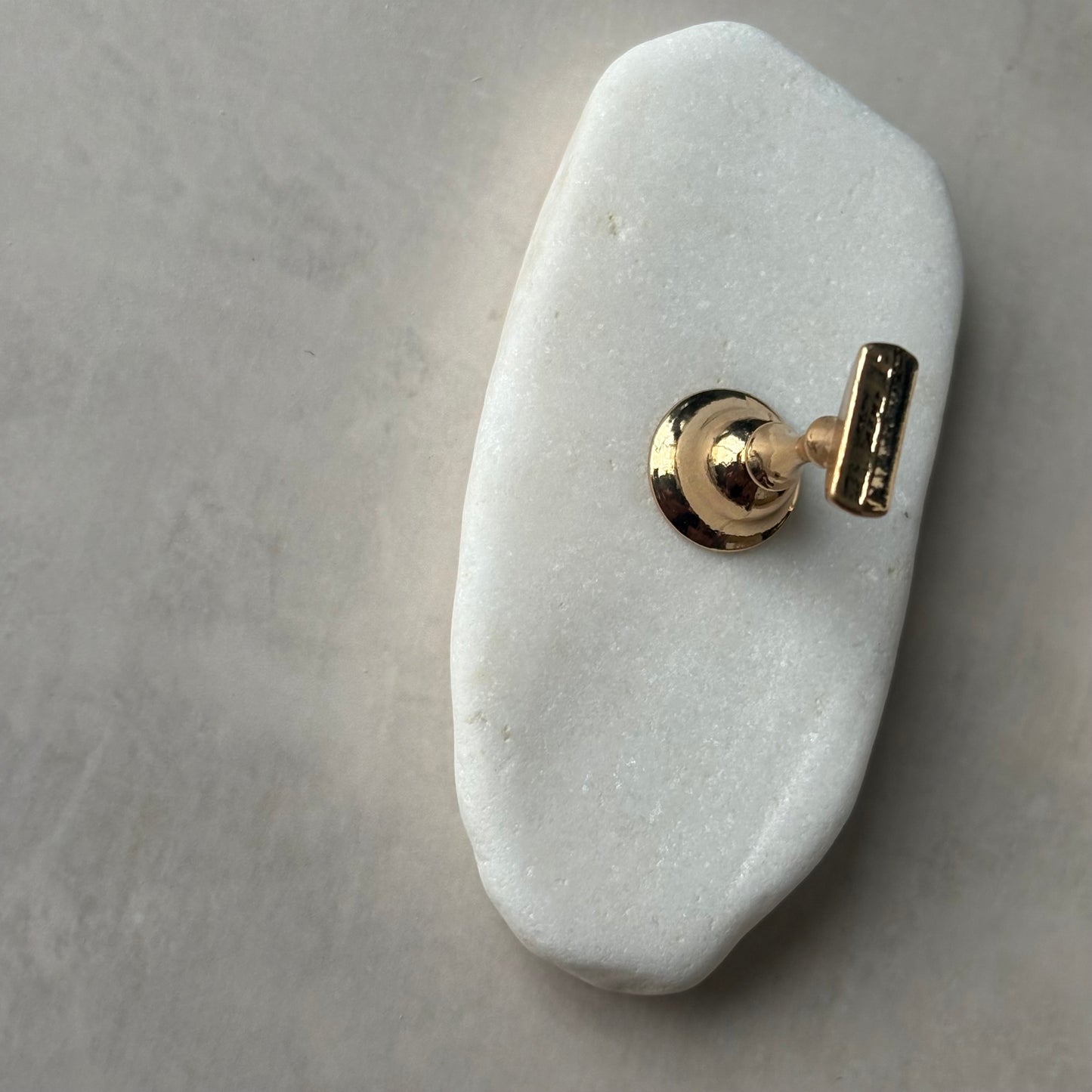 【即納品】	2 smoke stone  flat tip stand original  チップスタンド 天然石