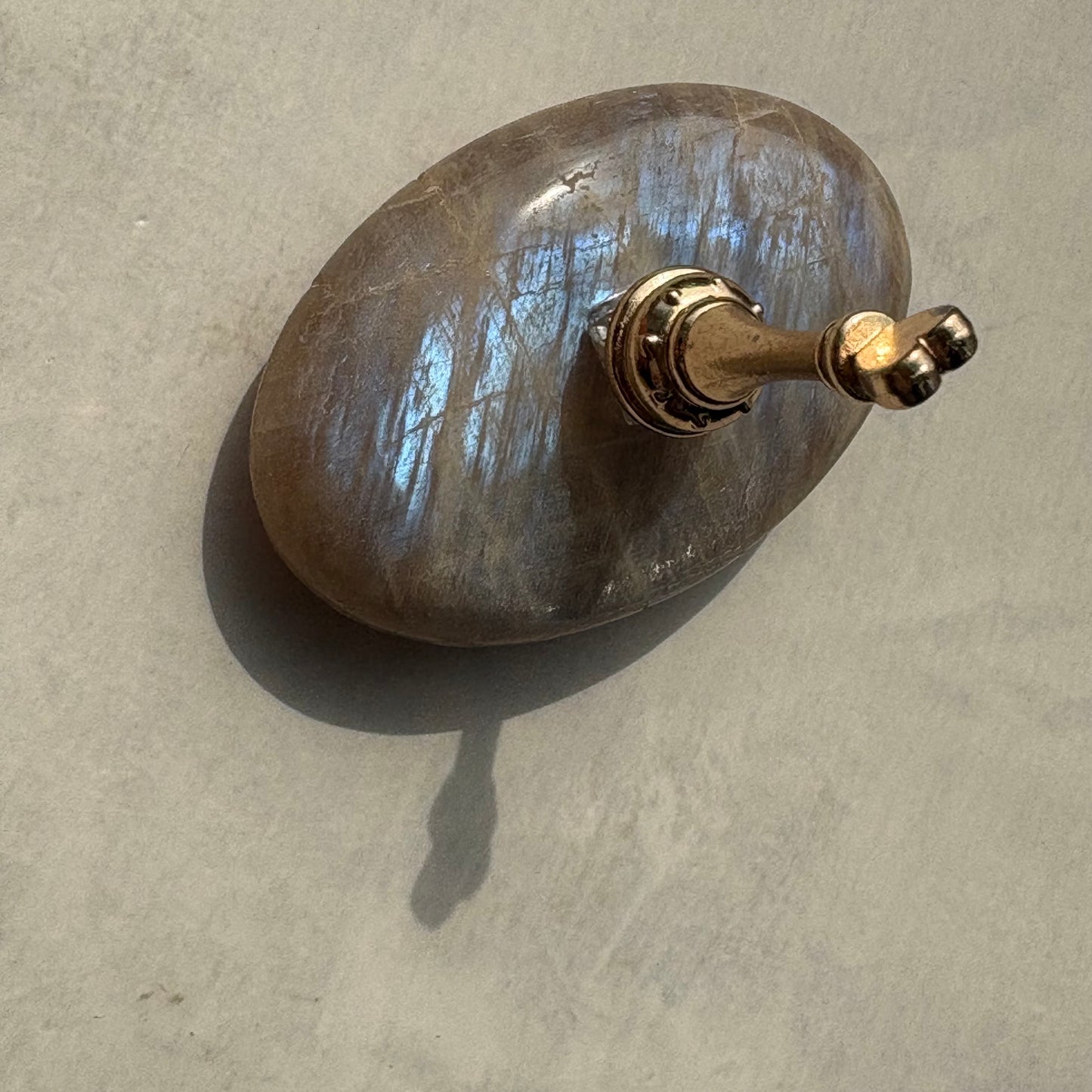 【即納品】 517 磁石無し moon stone tip stand  チップスタンド 天然石