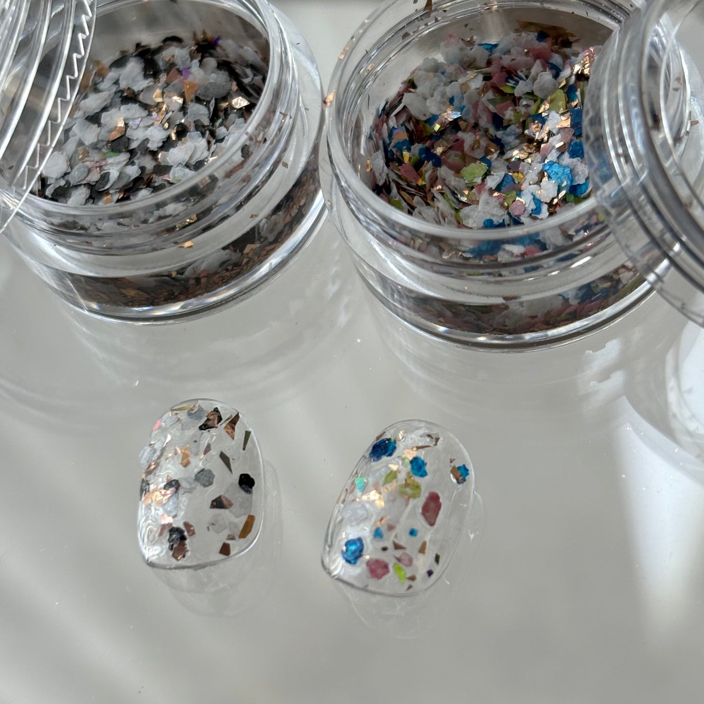 【即納品】	flakes glitter A 2SET 1291SET2