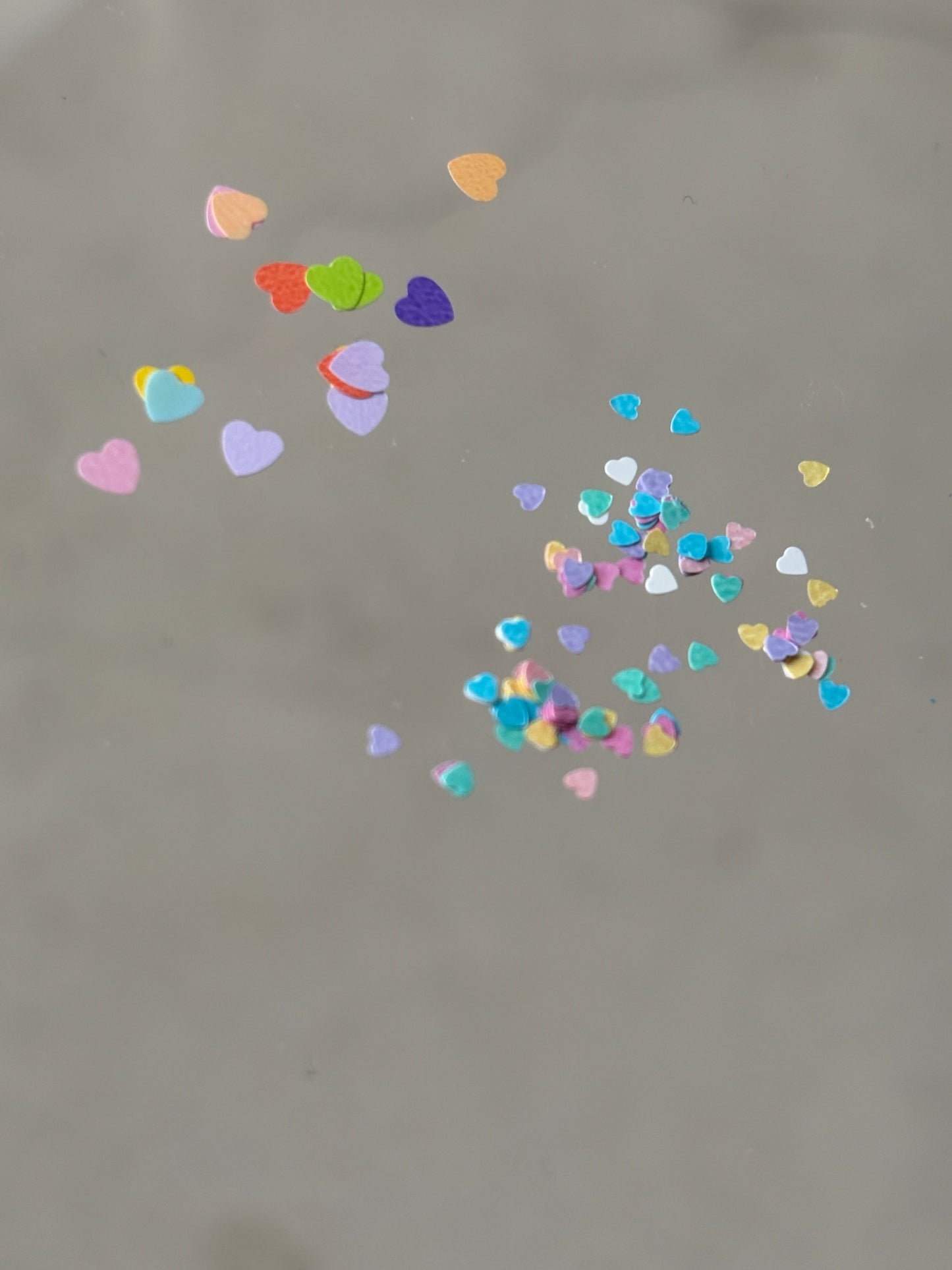 【即納品】	pastel small heart 6SET LVSN1294H6P ホログラム