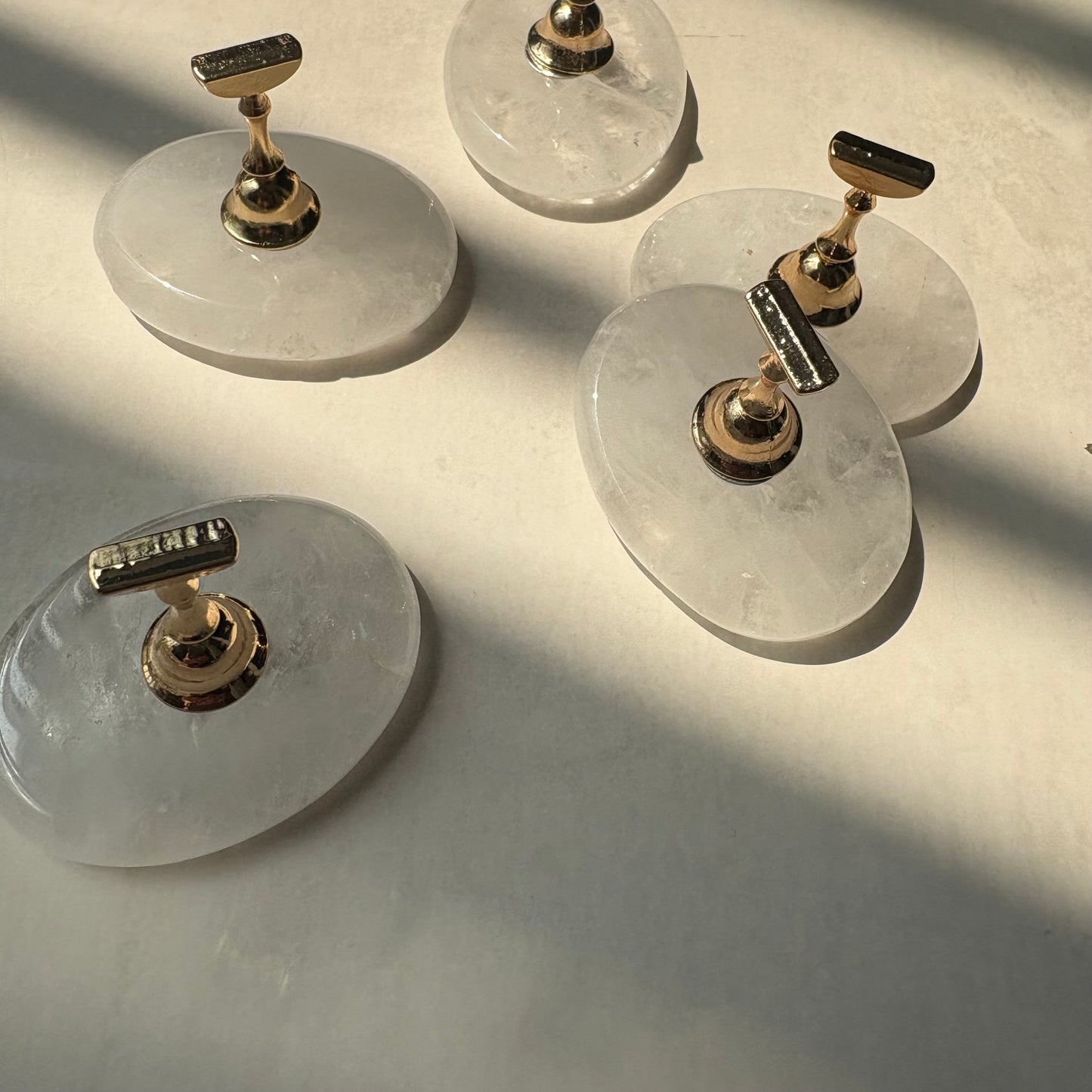 【即納品】	crystal K flat tip stand original  LVS258K	 チップスタンド 天然石