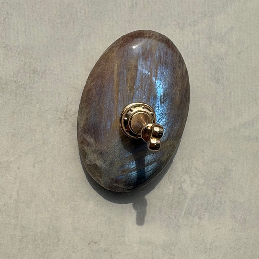 【即納品】 516 磁石無し moon stone tip stand  チップスタンド 天然石