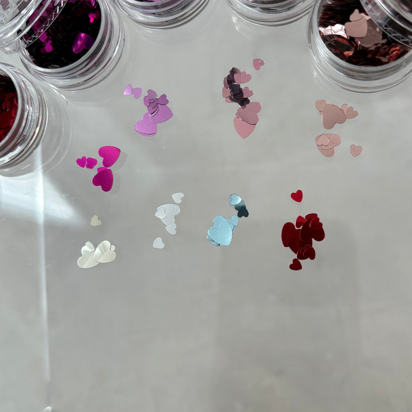 【即納品】	large heart mix pink SET  LVSN1321P4