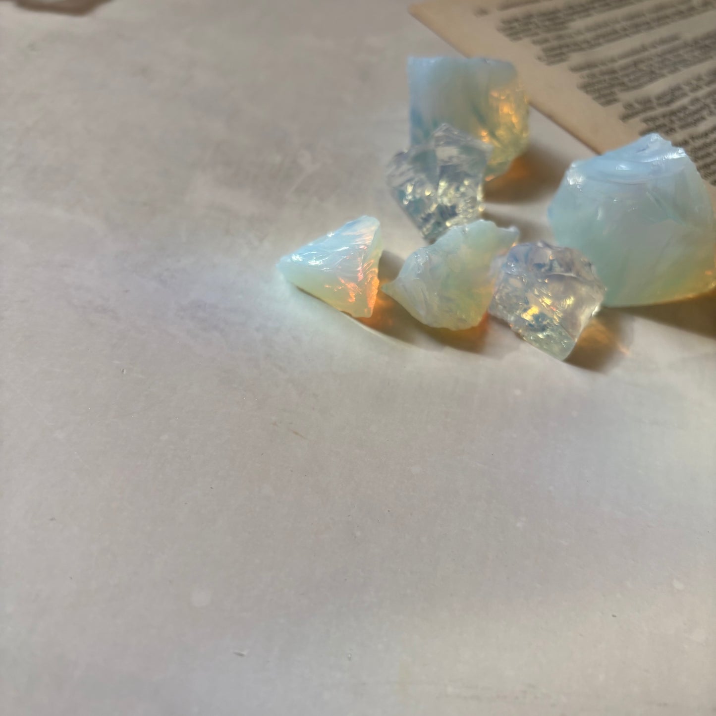 【即納品】fluorite stone  乳白　LVS176NYU