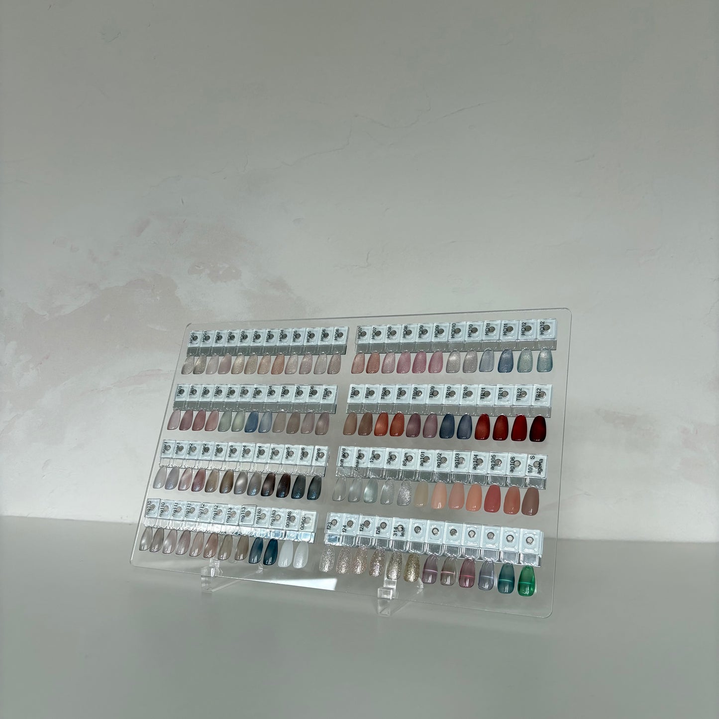 【即納品】96color マグネット カラーチャート ディスプレイ LVS912D96