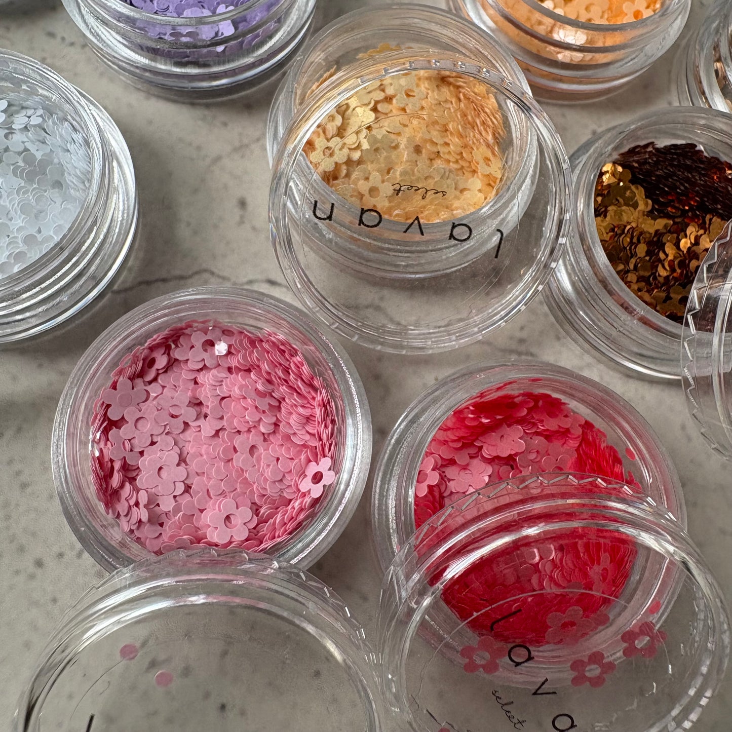 【即納品】	flower hologram 11set  LVSN1308F ホログラム